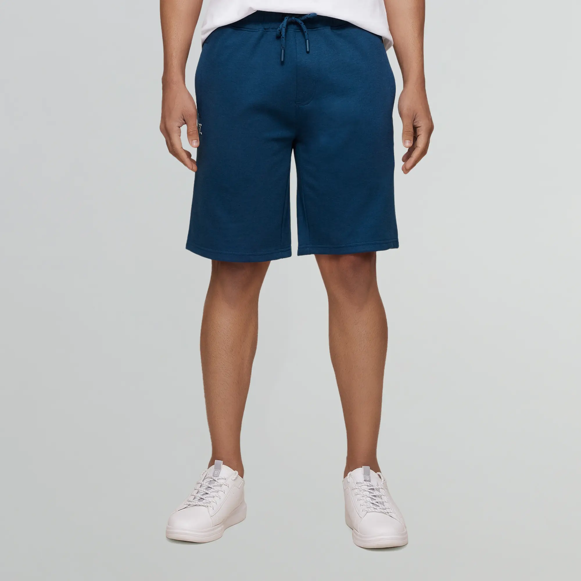 Code Cotton Rich Shorts Oxford Blue