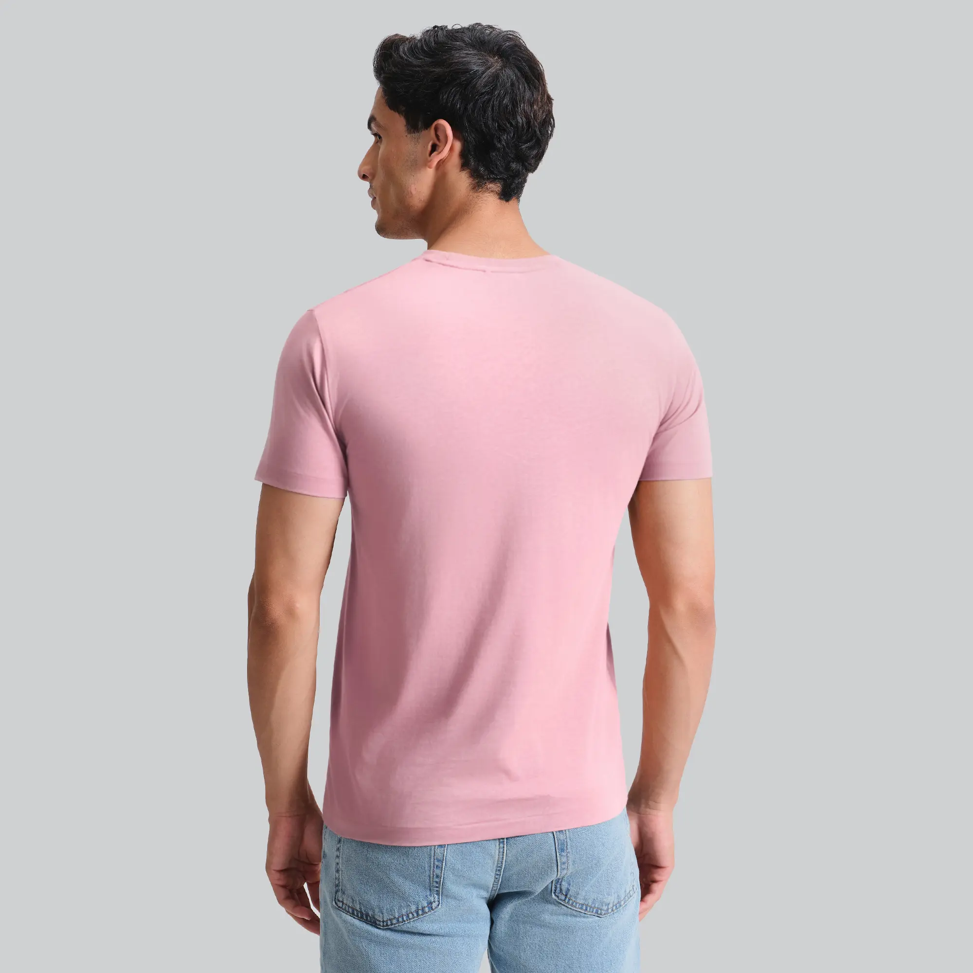 Iconique Supima Cotton T-shirt Misty Lilac - Image 5