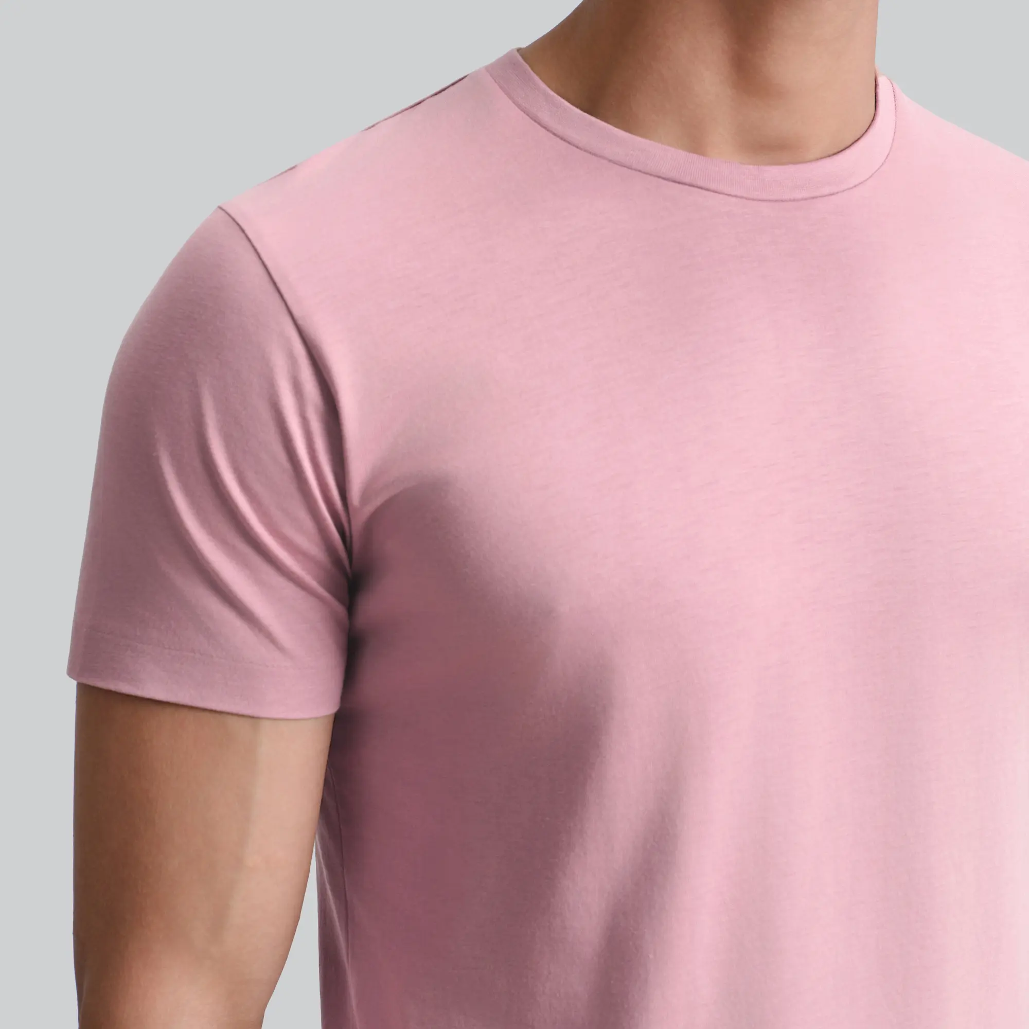 Iconique Supima Cotton T-shirt Misty Lilac - Image 6