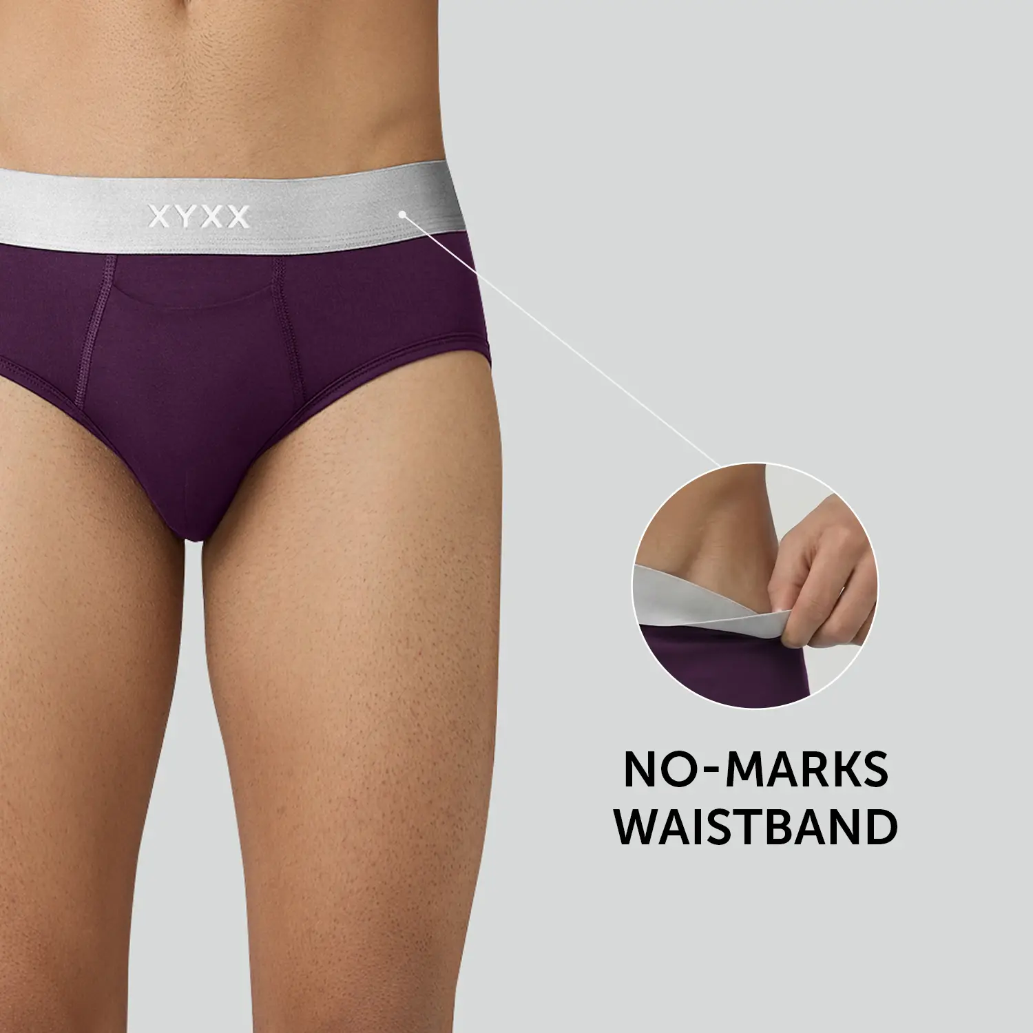 Illuminati Modal Briefs Plum Purple - Image 4