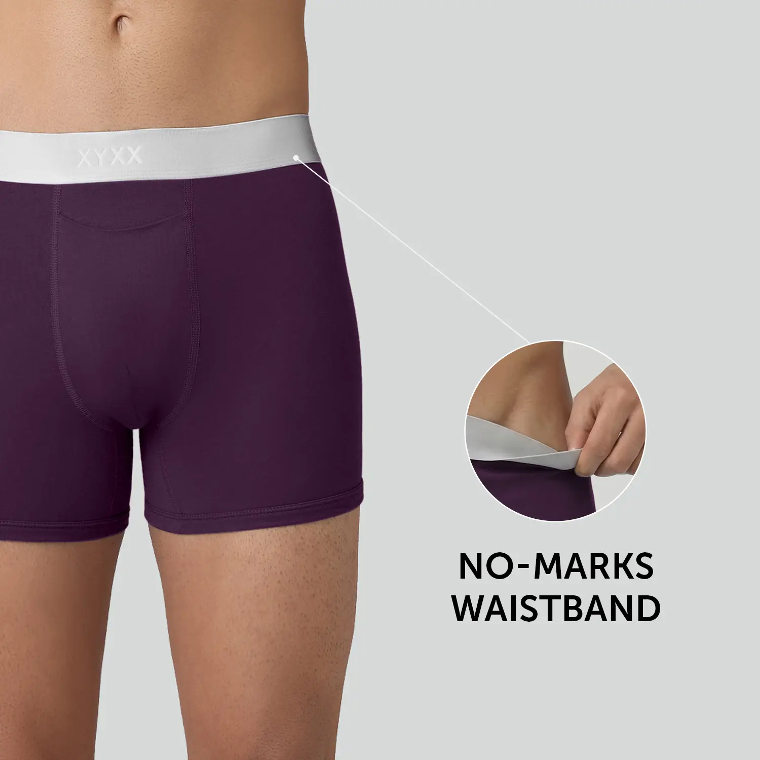 Illuminati Modal Trunks Plum Purple - Image 4