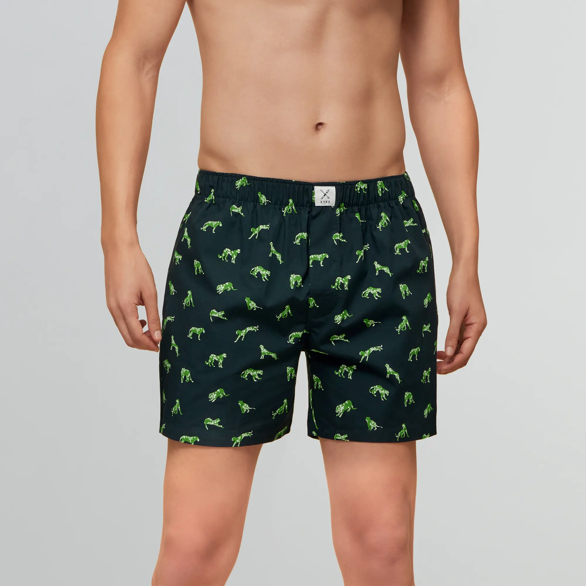 Savanna Cotton Boxers Wildcat Green - Image 5