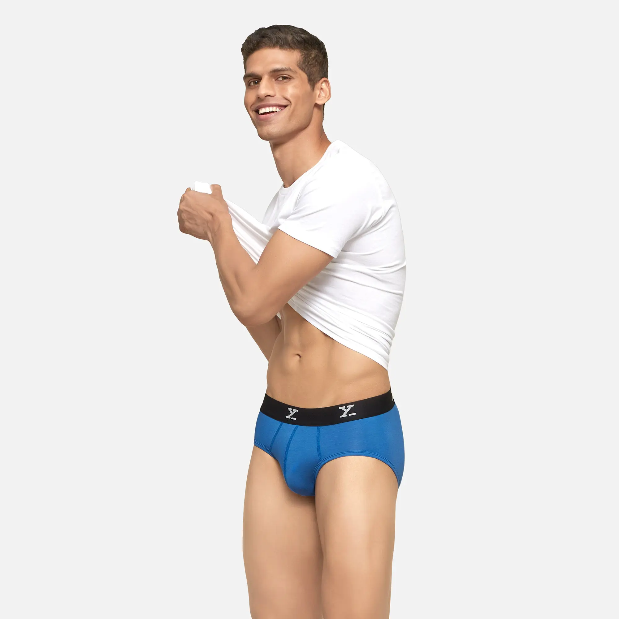 Ace Modal Briefs Blue Royale - Image 4