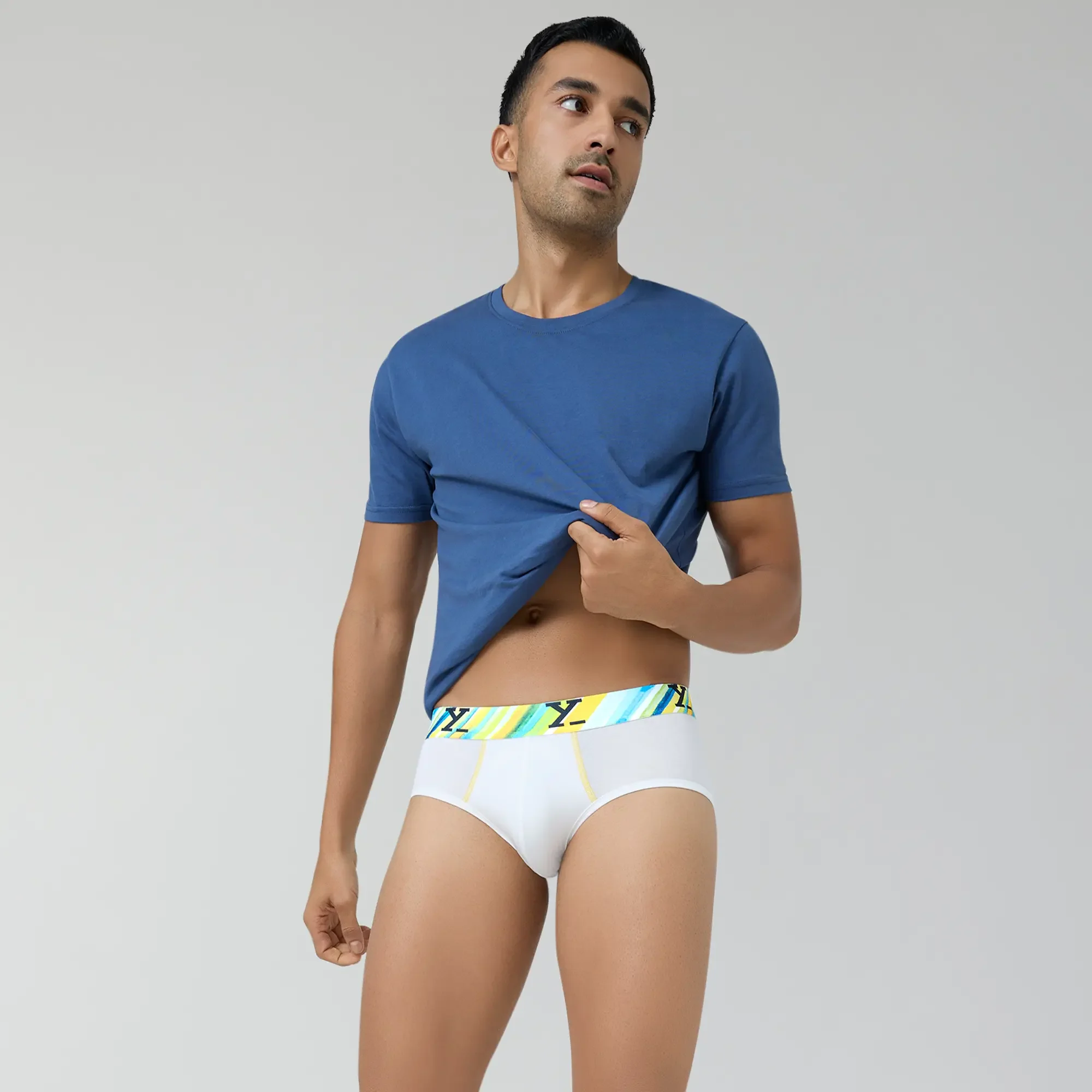 Dynamo Modal Briefs White Splash - Image 3