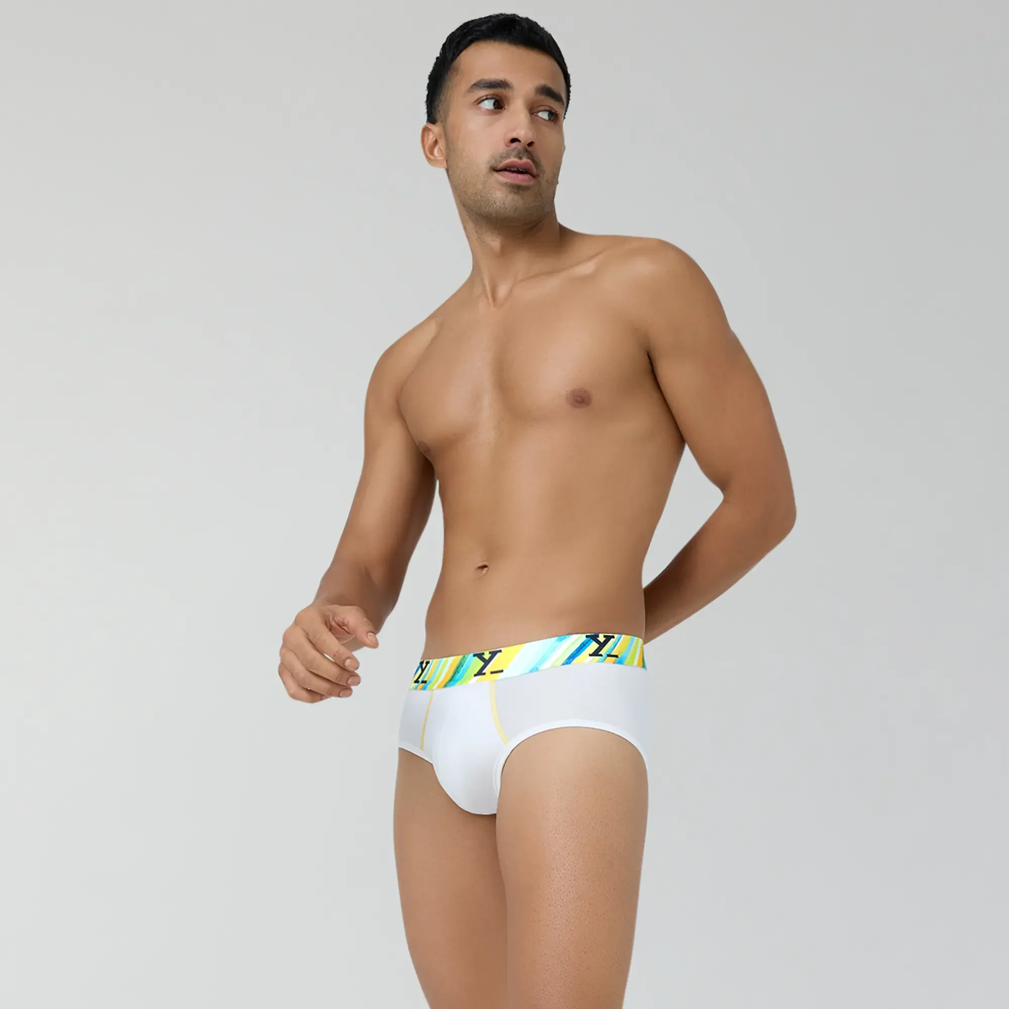 Dynamo Modal Briefs White Splash - Image 5