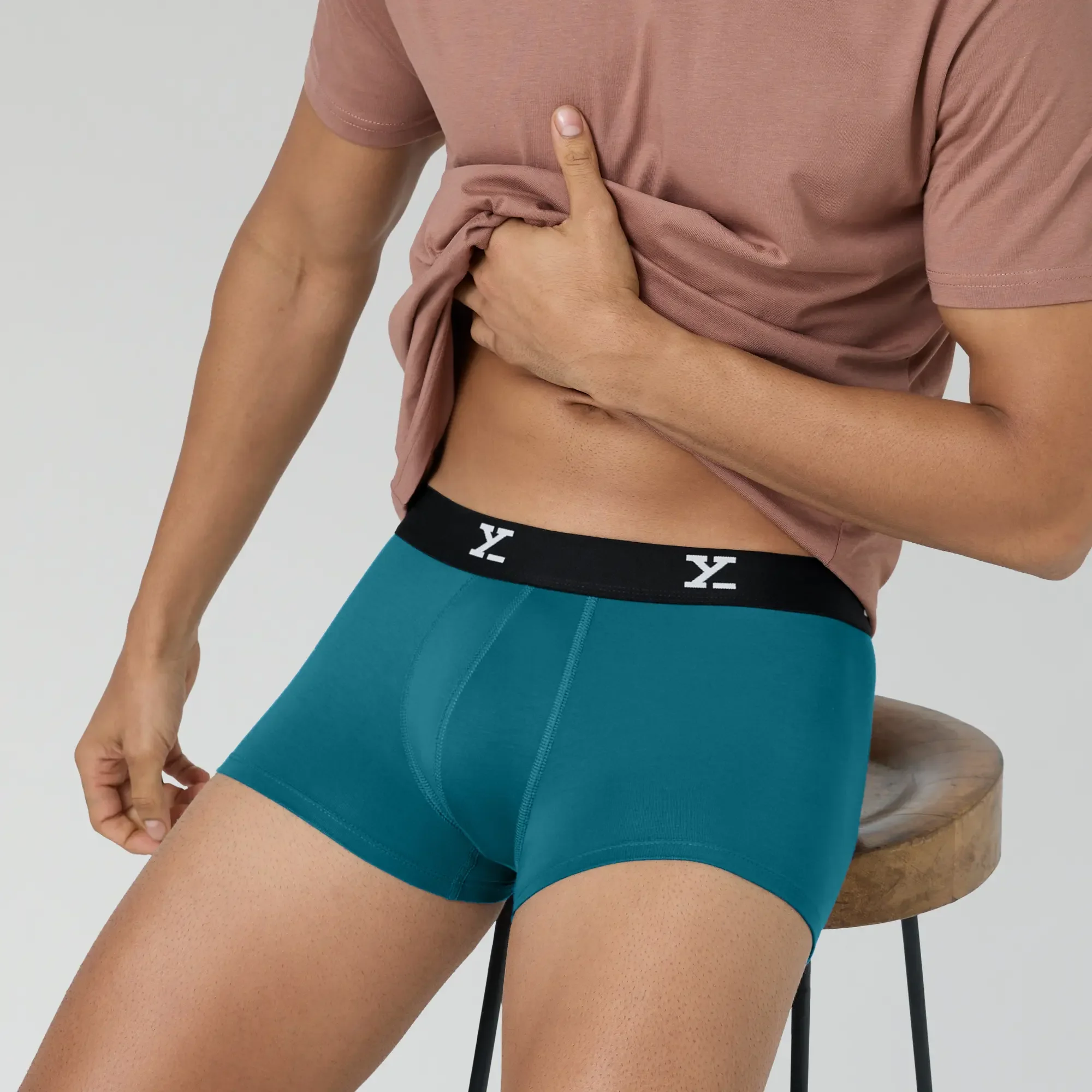 Ace Modal Trunks Aqua Blue - Image 5