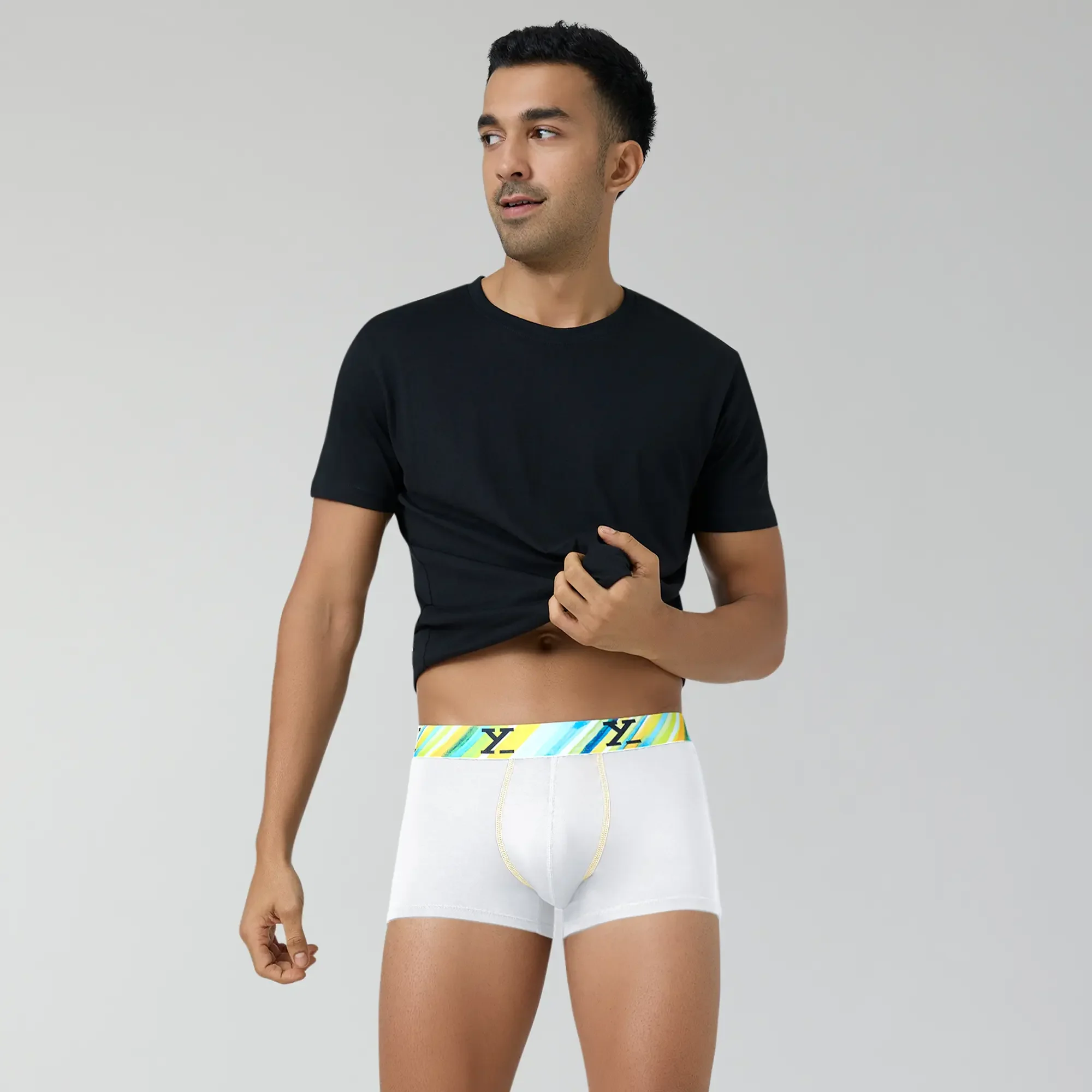 Dynamo Modal Trunks White Splash - Image 3