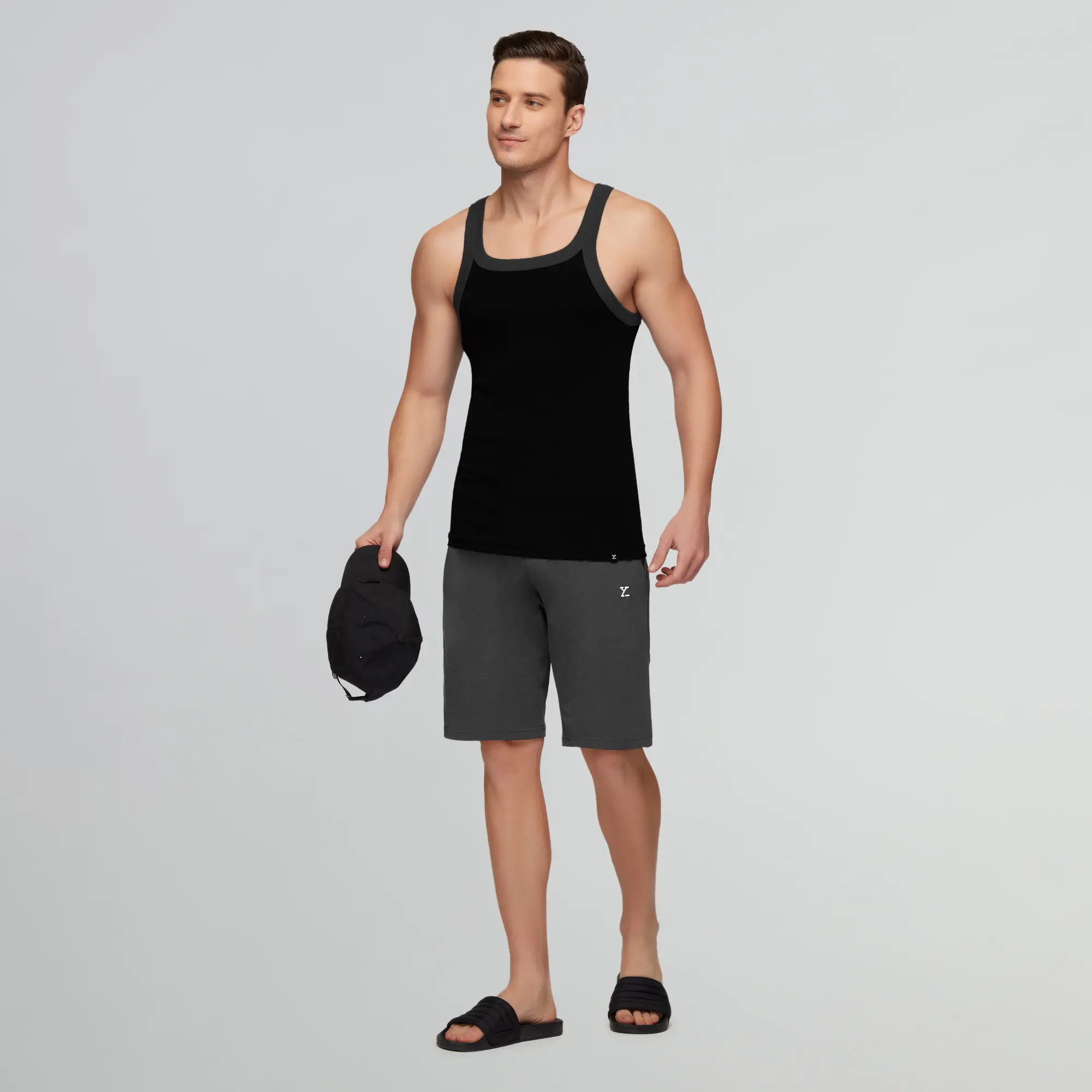 Pace Square Neck Vest Black Knight - Image 4