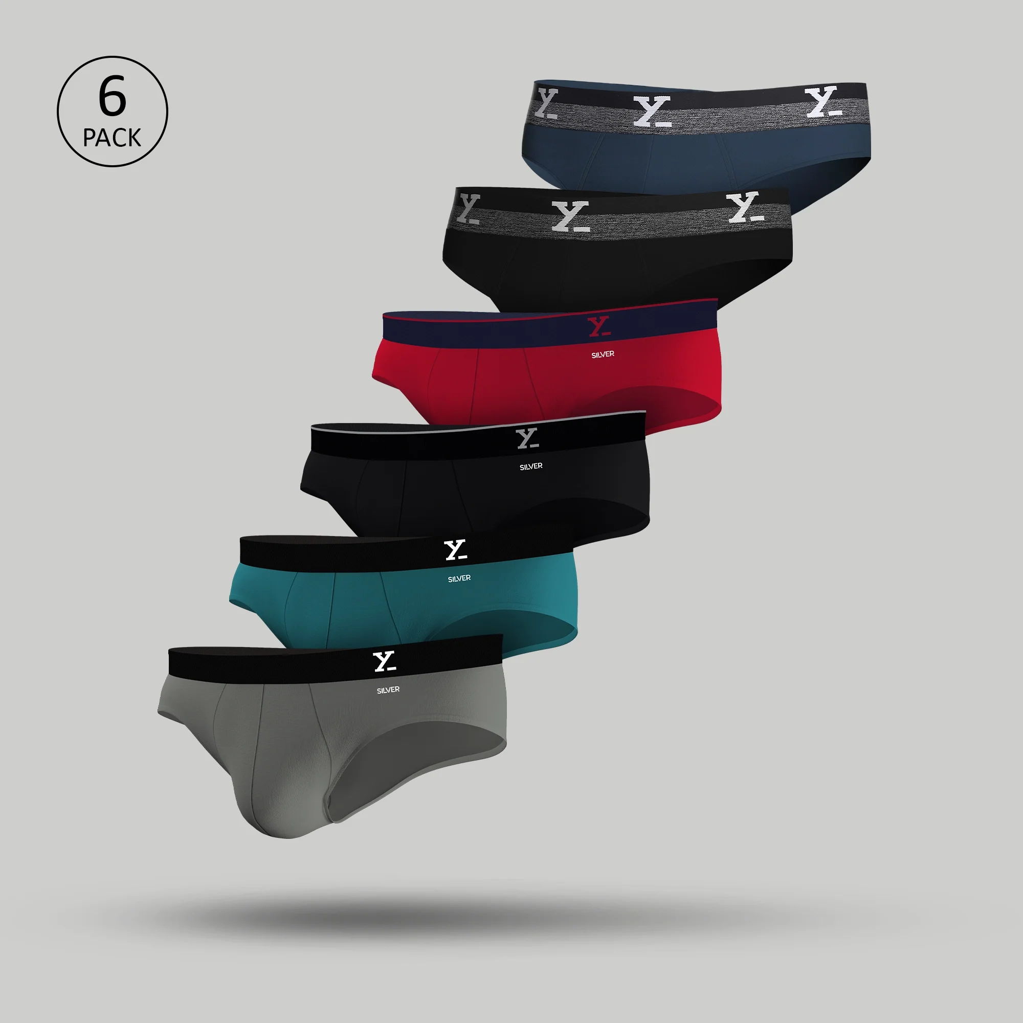 Aero Traq Nova Briefs (Pack of 6)