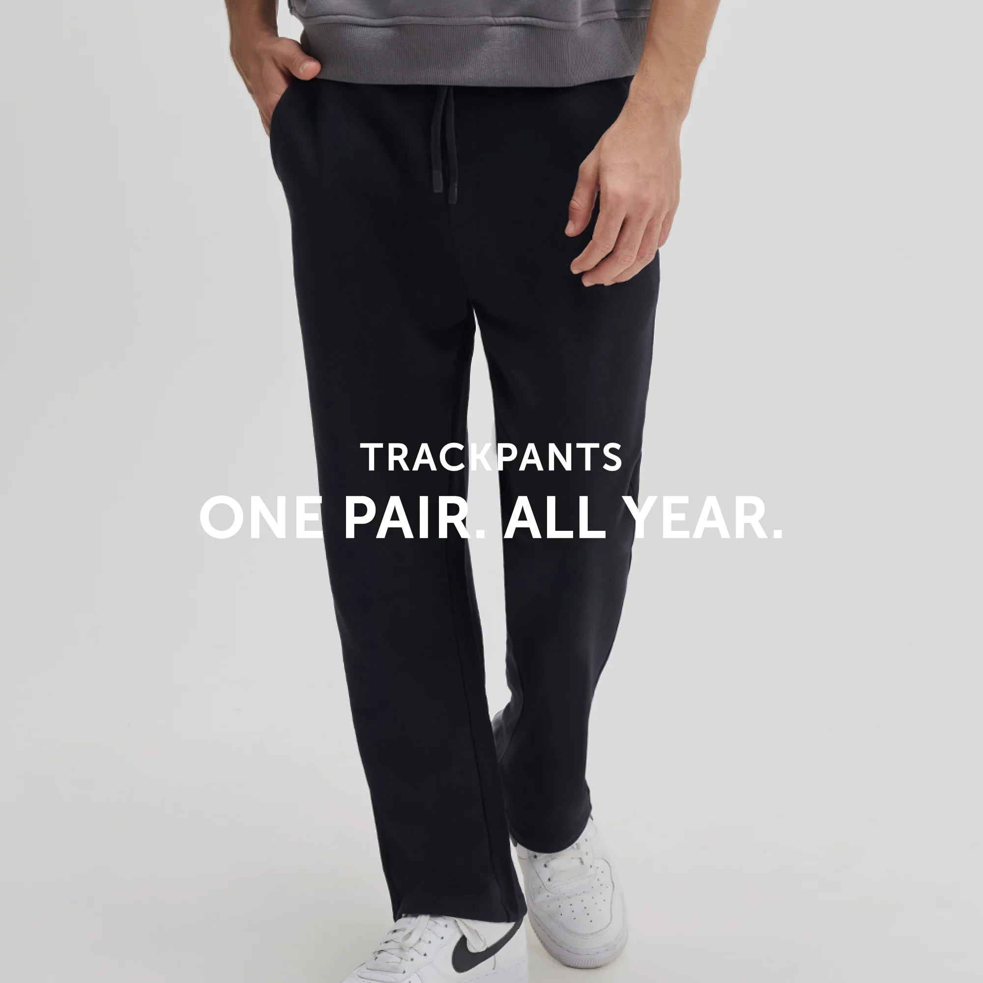 All-Season Trackpants - Pitch Black - Image 3
