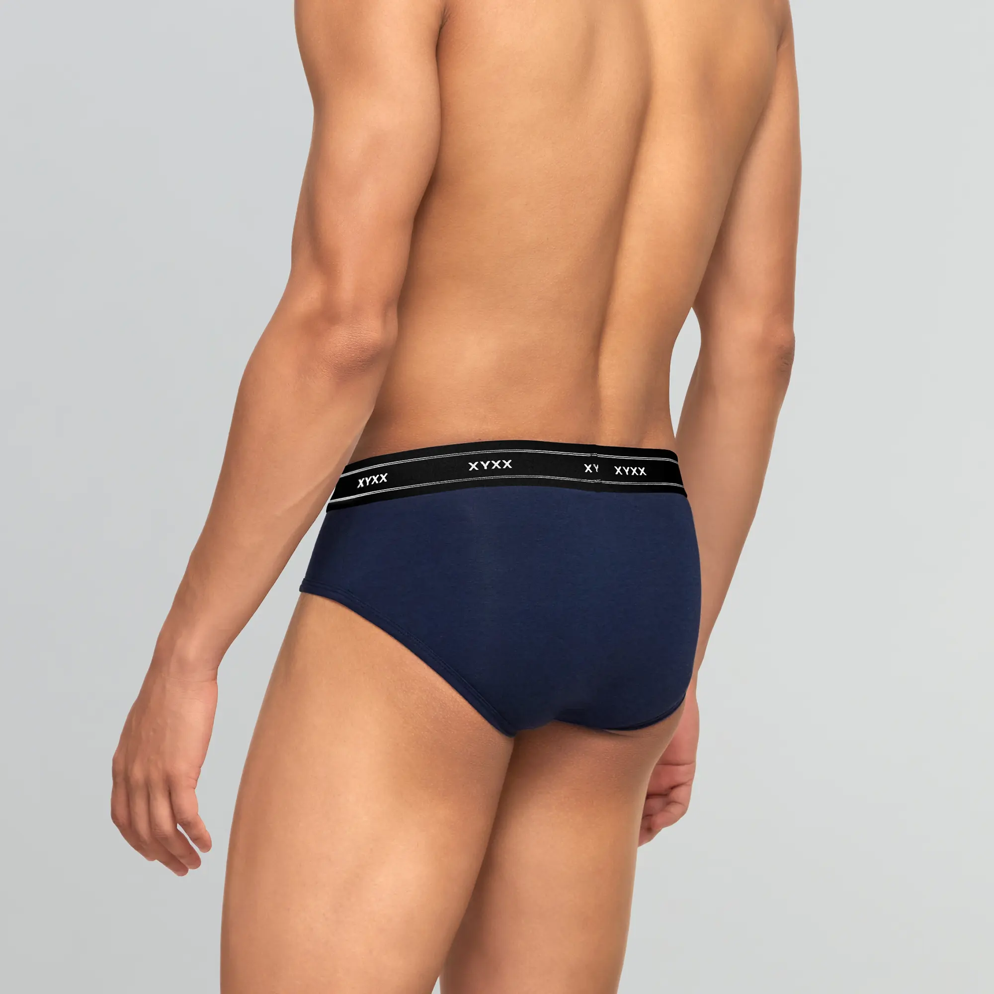 Apollo Bamboo Cotton Briefs Estate Blue - Image 5