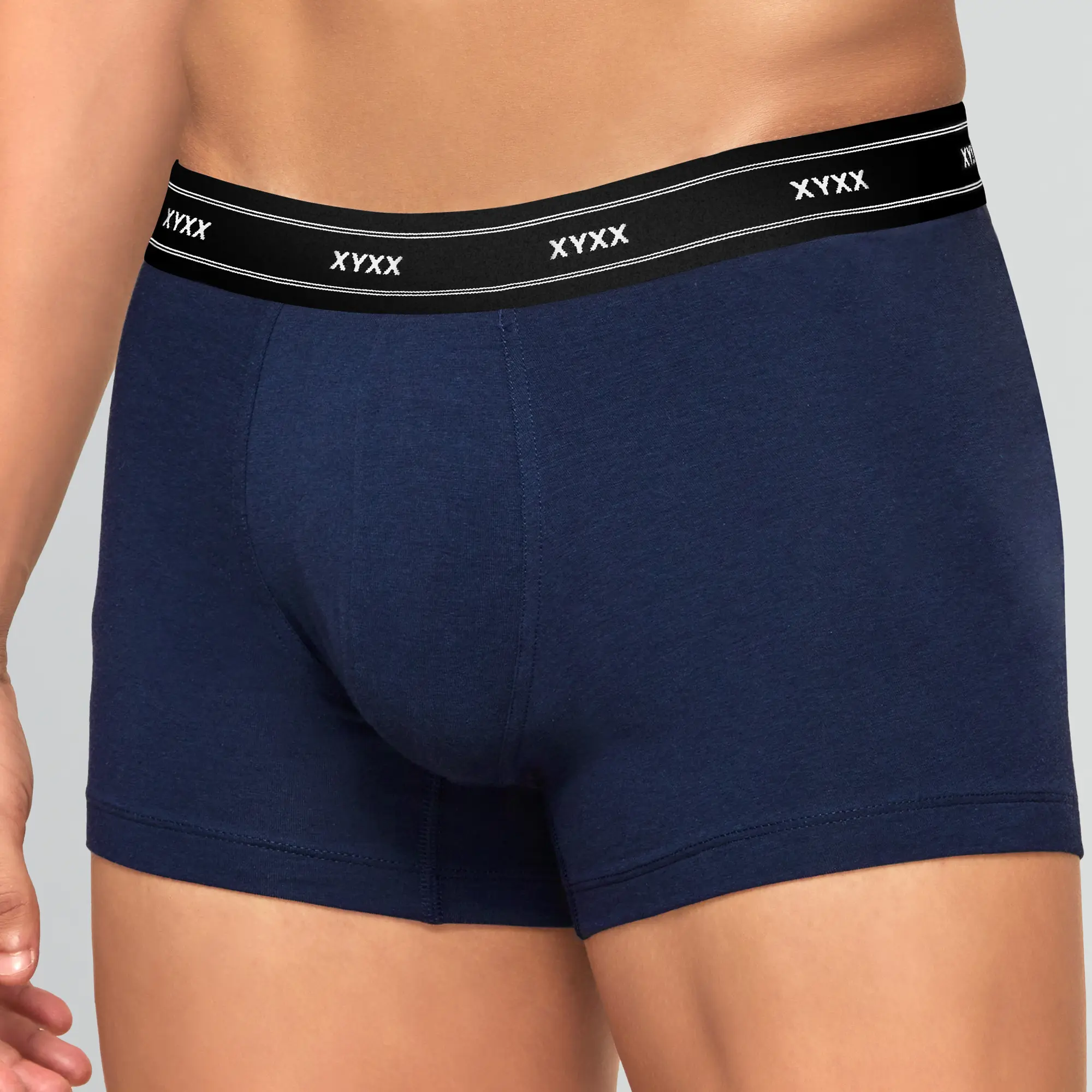 Apollo Bamboo Cotton Trunks Estate Blue - Image 6