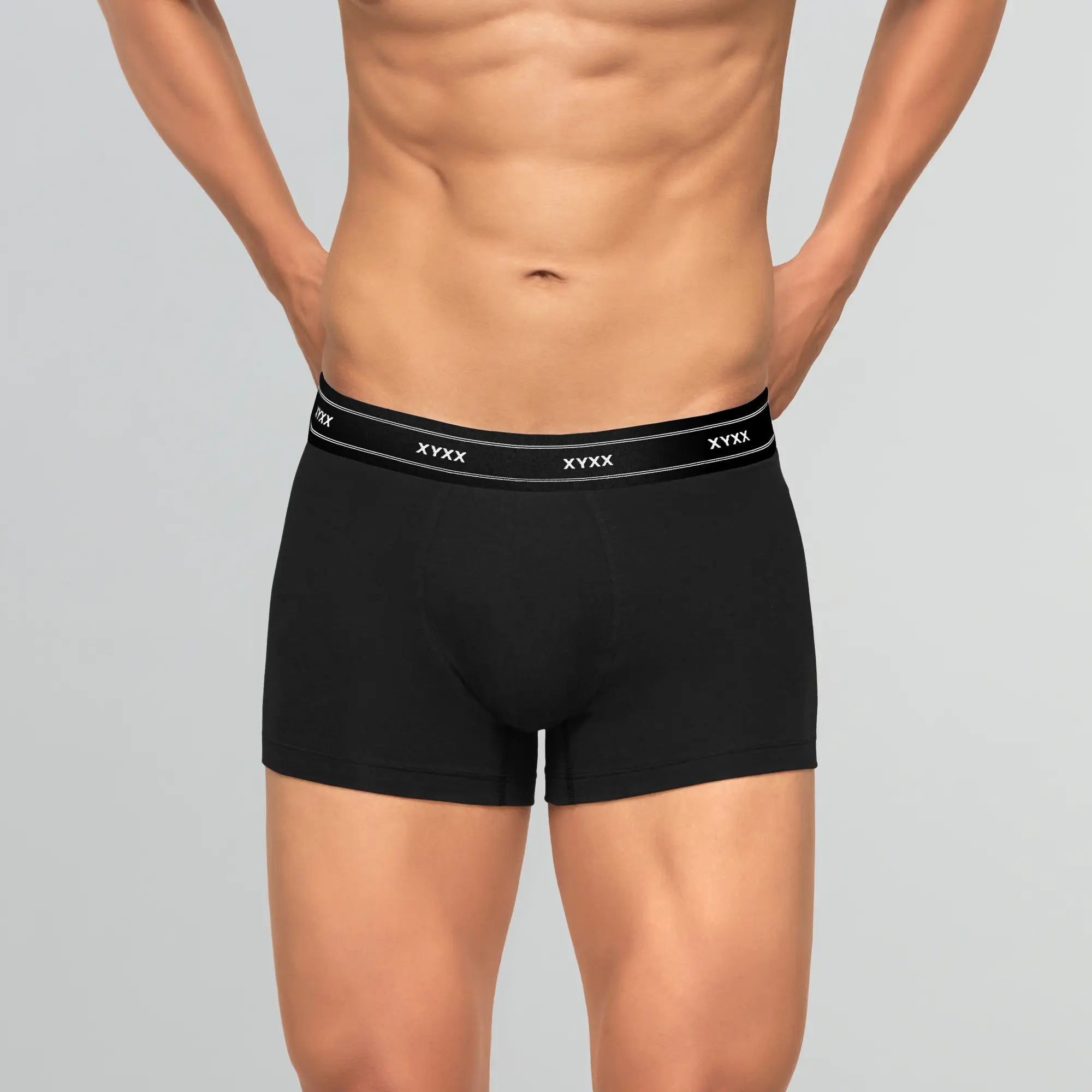 Apollo Bamboo Cotton Trunks Black Knight
