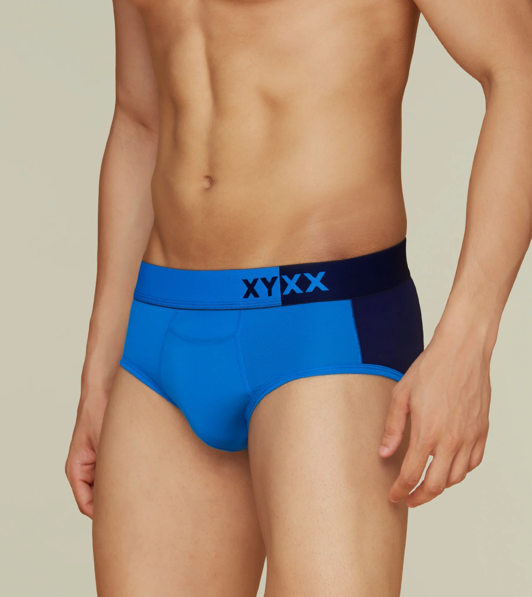 Dualist Modal Briefs Pack of 2 (Grey, Blue) - Image 4