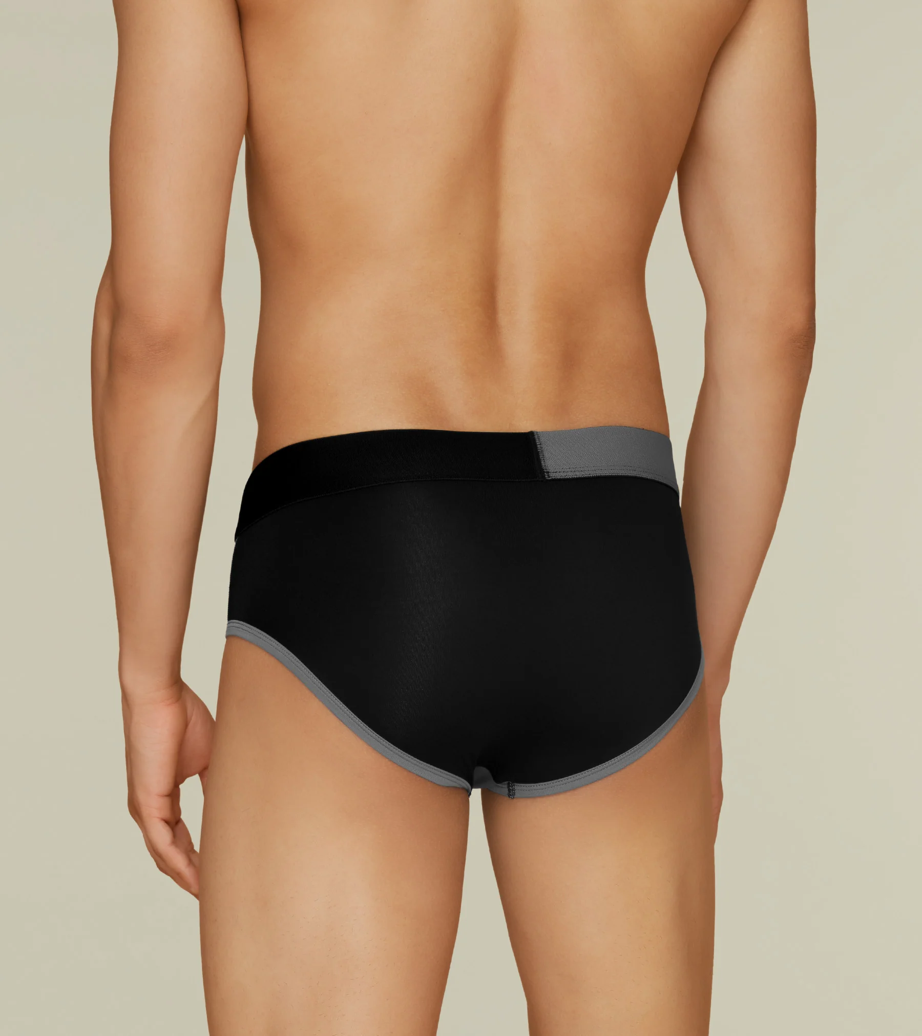 Dualist Modal Briefs Pack of 3 (Grey, Dark Blue, Blue) - Image 3