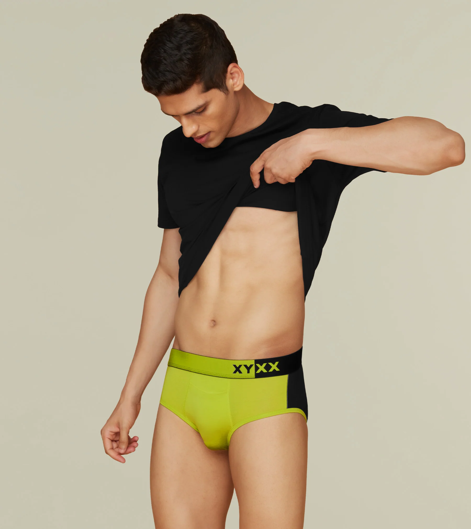 Dualist Modal Briefs Pack of 3 (Aqua Blue, Lime Yellow, Blue) - Image 5