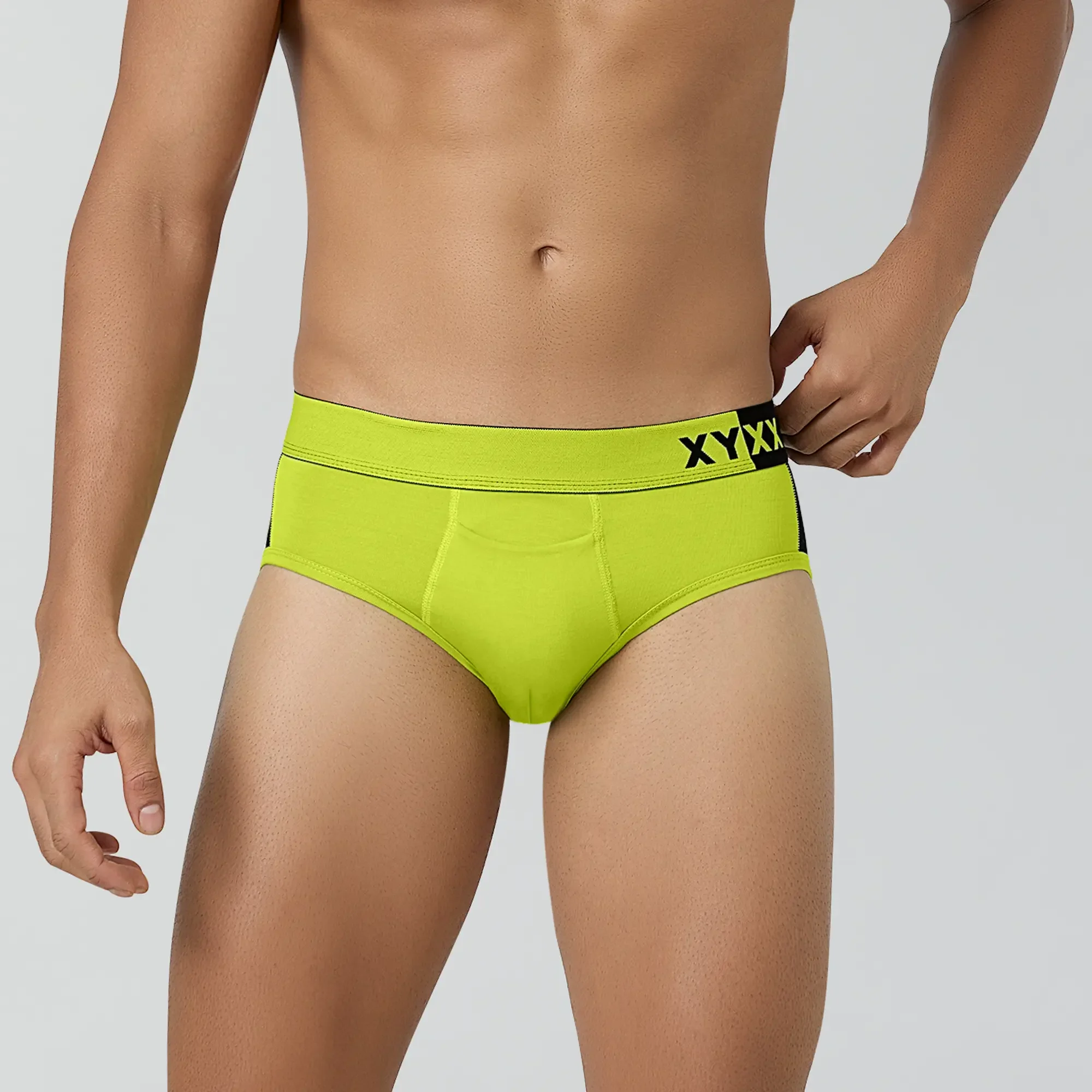 Dualist Modal Briefs Lime Punch - Image 6