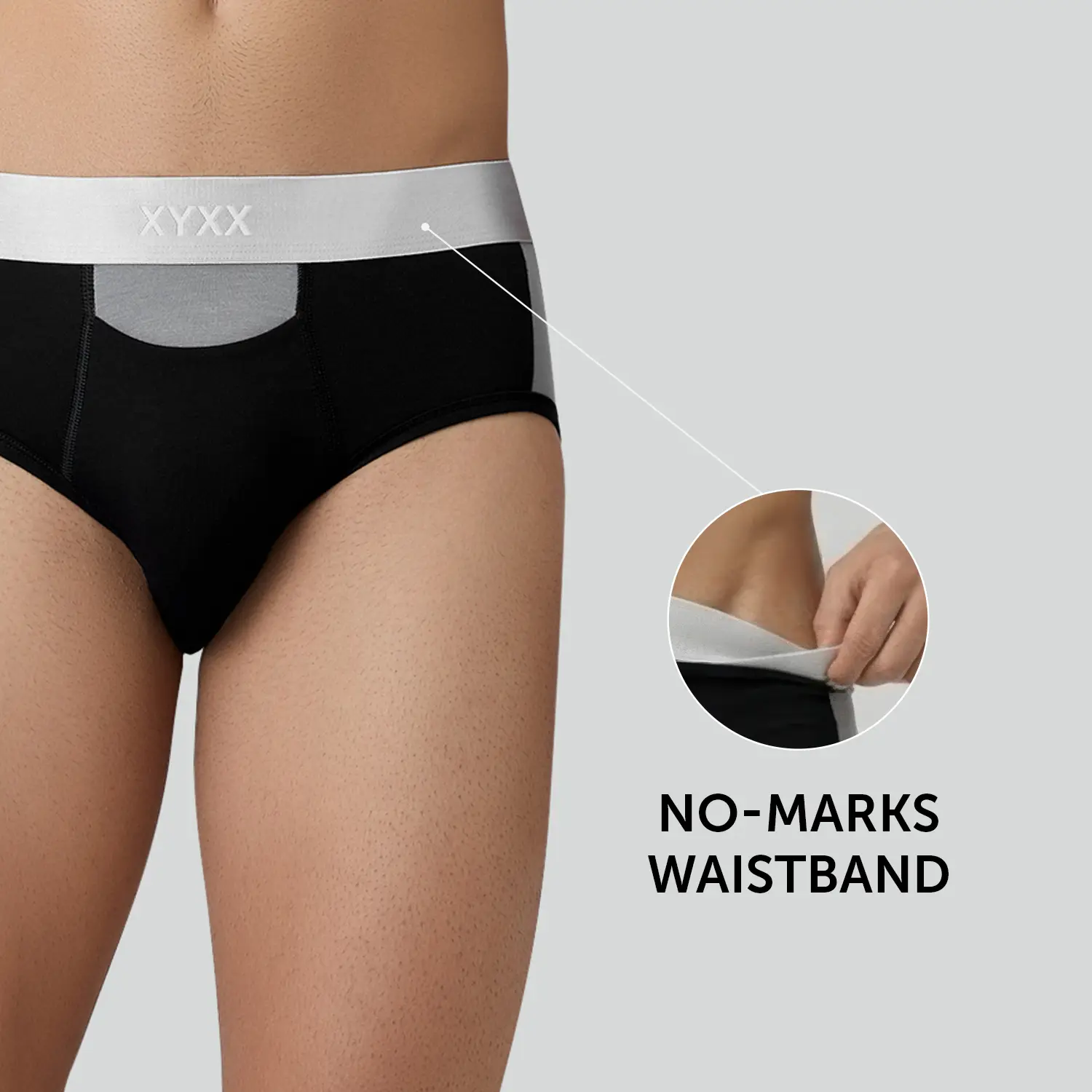 Illuminati Modal Briefs Black Smoke - Image 4