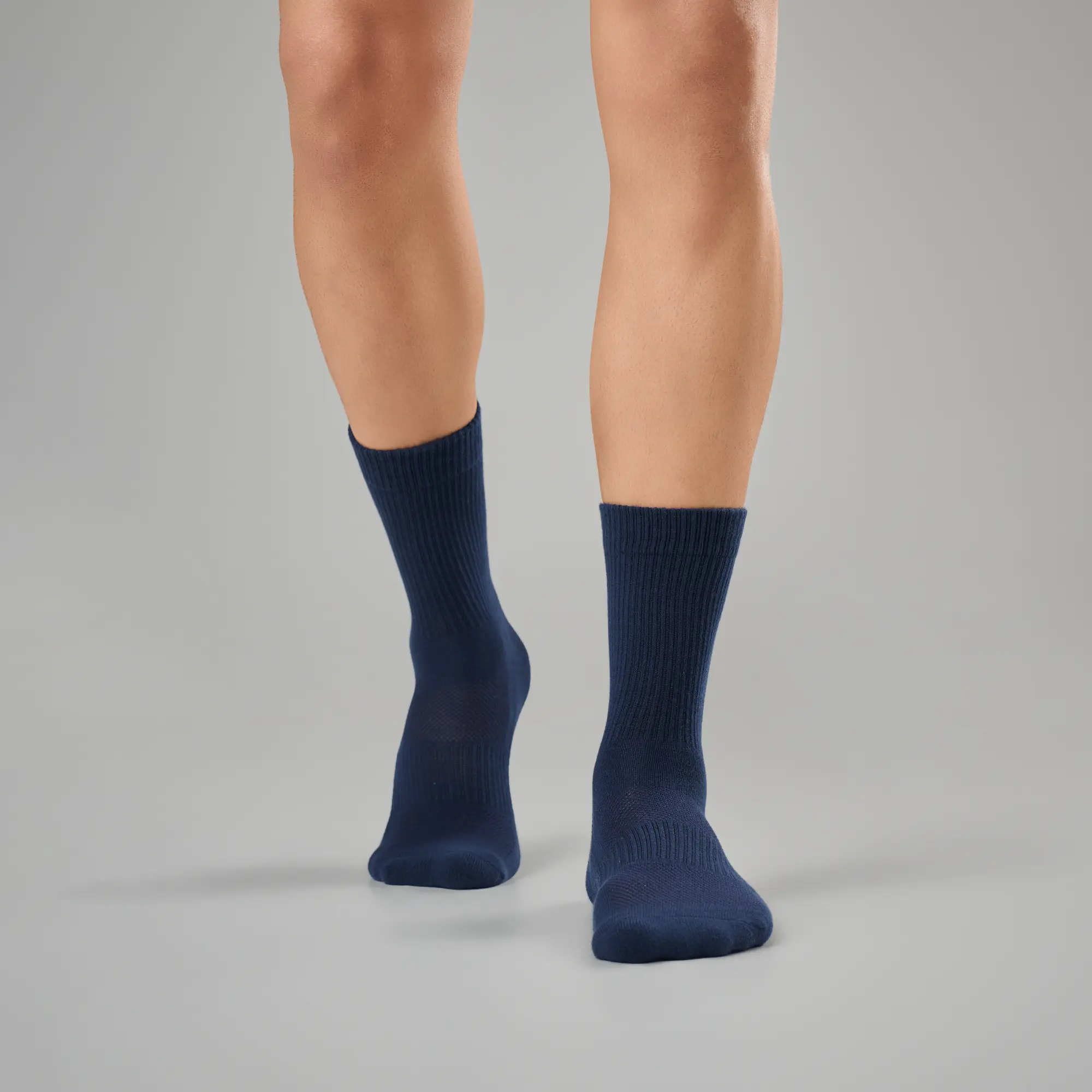 Crew-Length Socks - Midnight Blue - Image 3