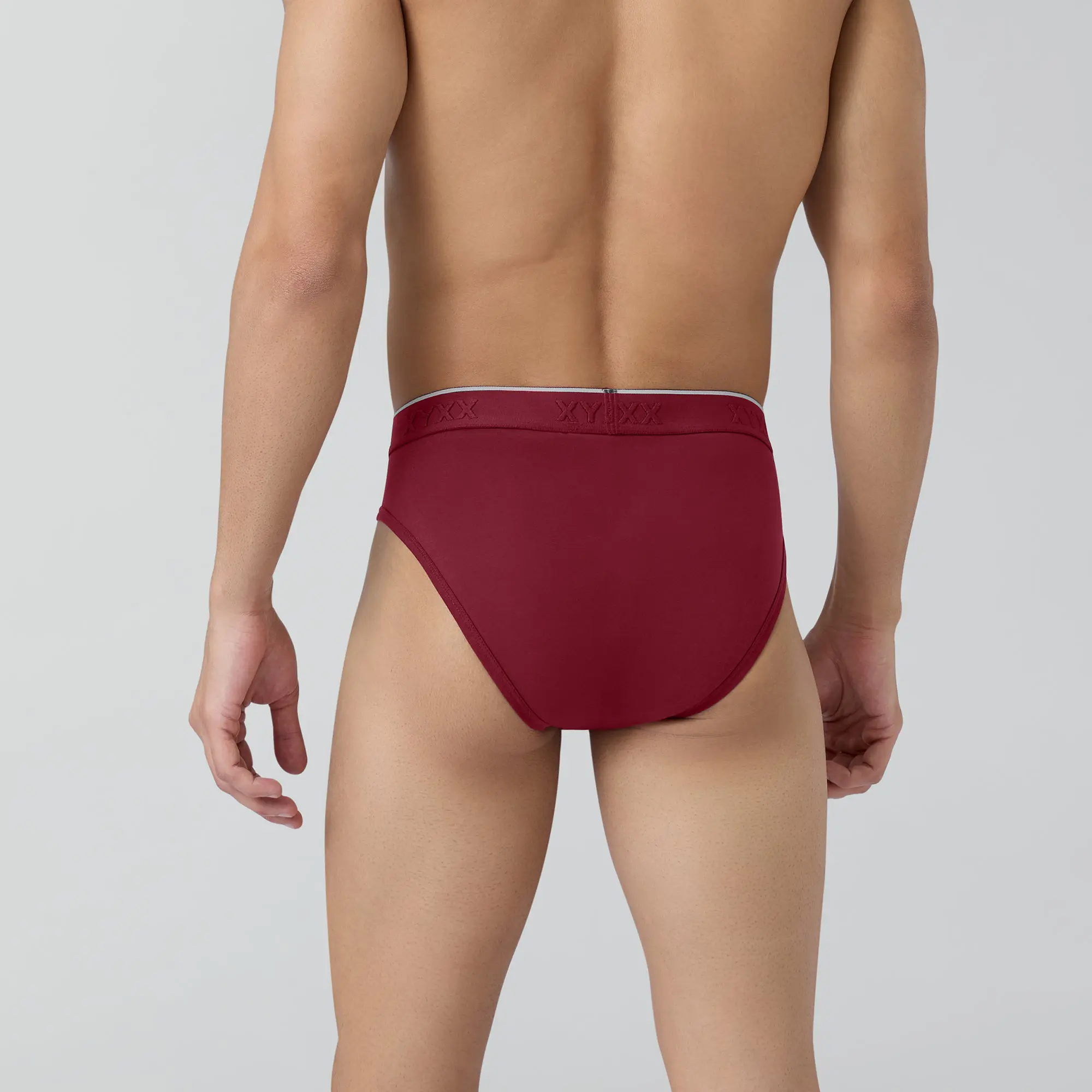 Crux Cotton Stretch Briefs Bold Burgundy - Image 5
