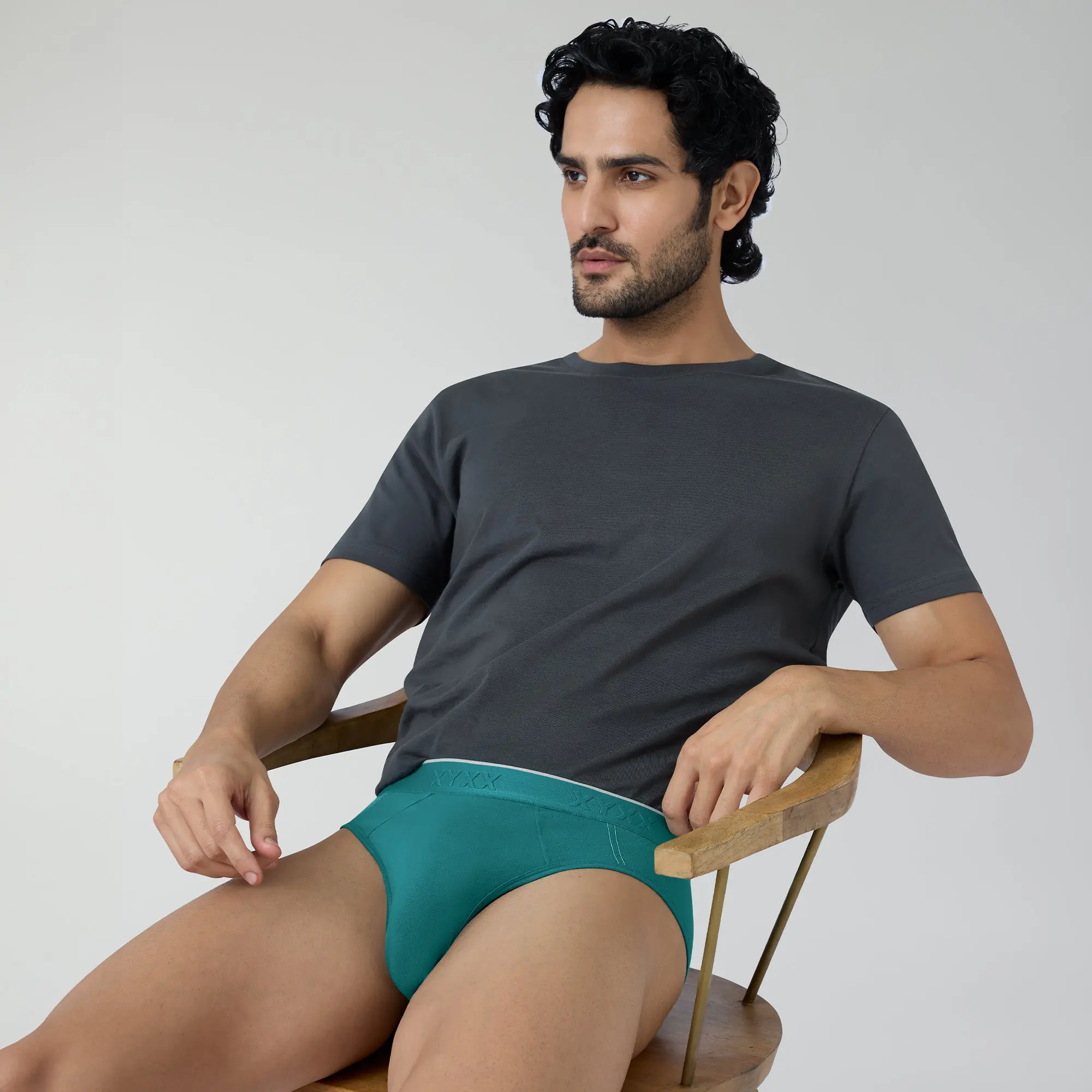 Crux Cotton Stretch Briefs Emerald Green - Image 3