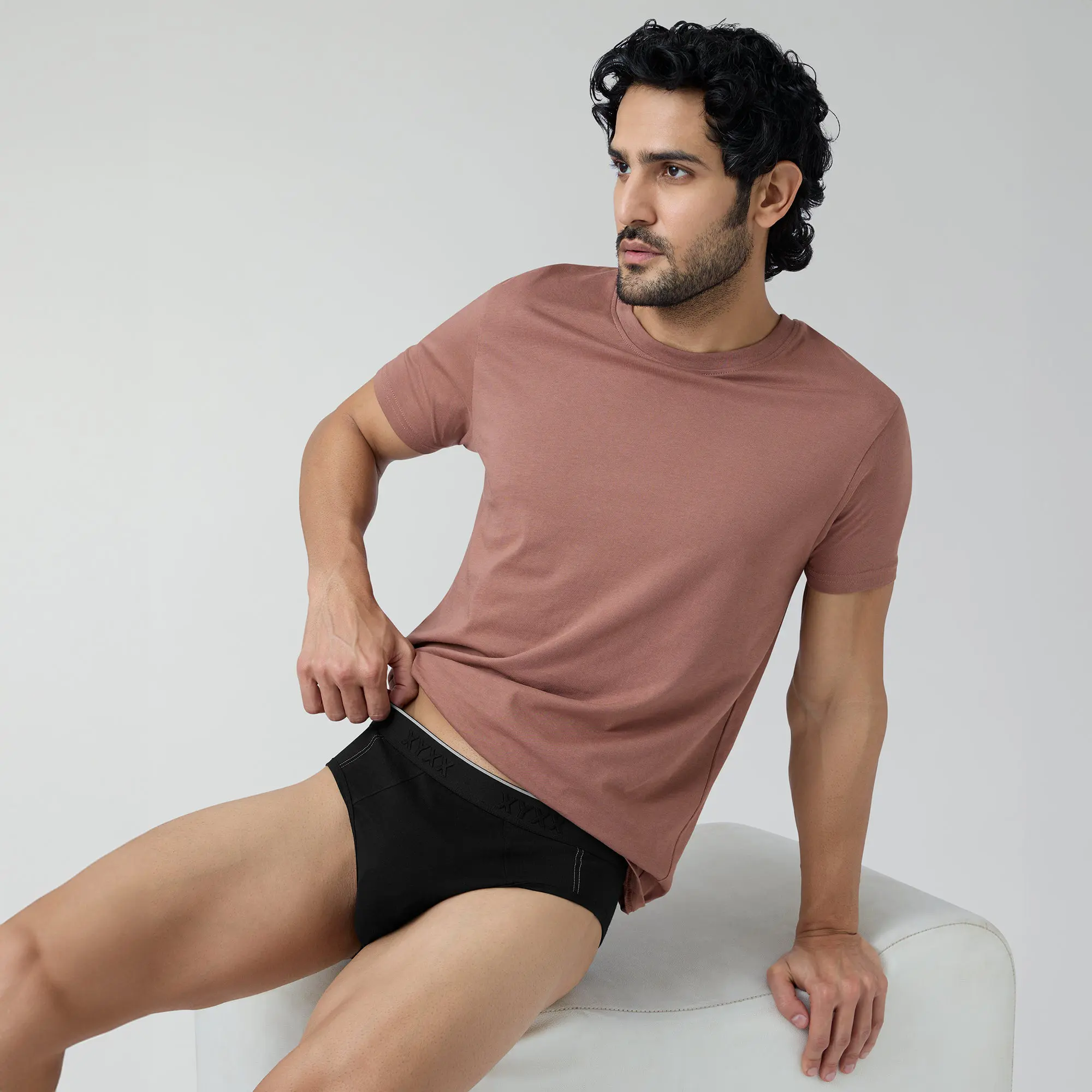 Crux Cotton Stretch Briefs Pitch Black - Image 3