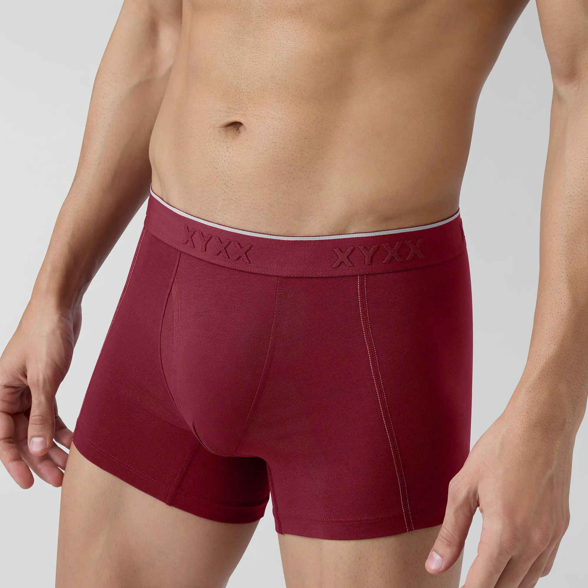 Crux Cotton Stretch Trunks Bold Burgundy - Image 6