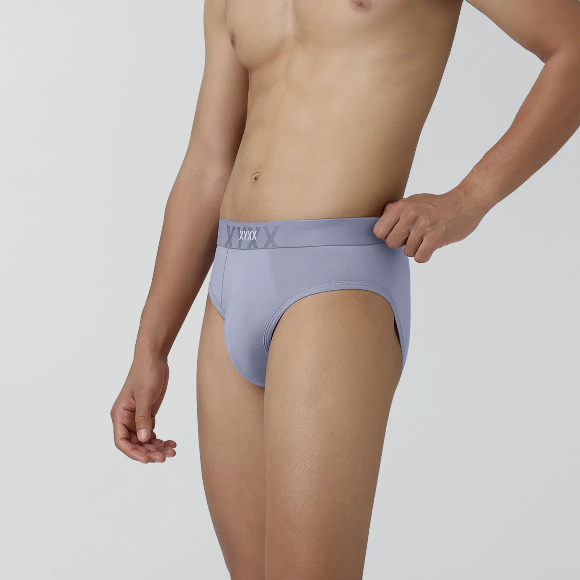 Element Cotton Stretch Briefs For Men Ash Grey - Image 3