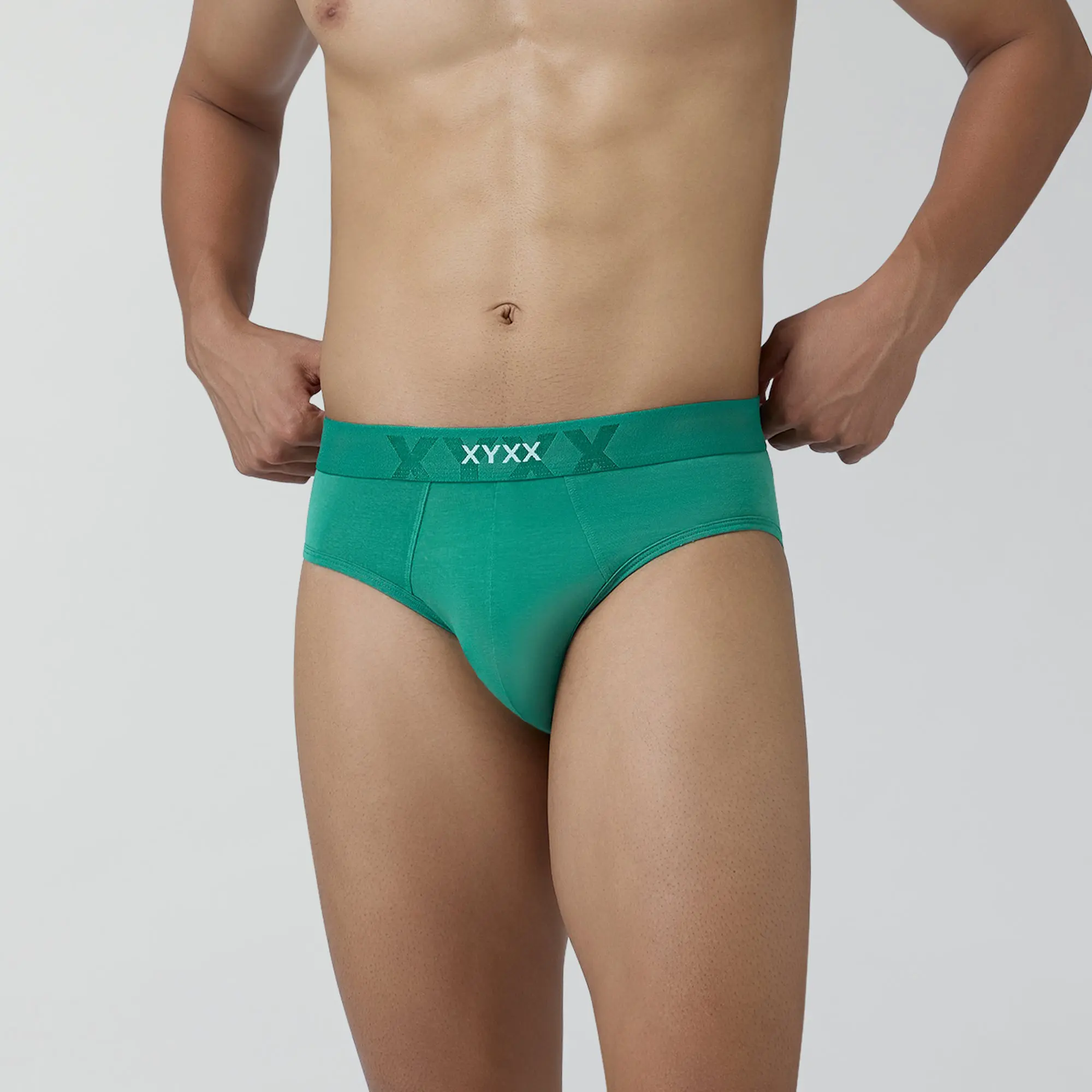 Element Cotton Stretch Briefs Lush Green - Image 3