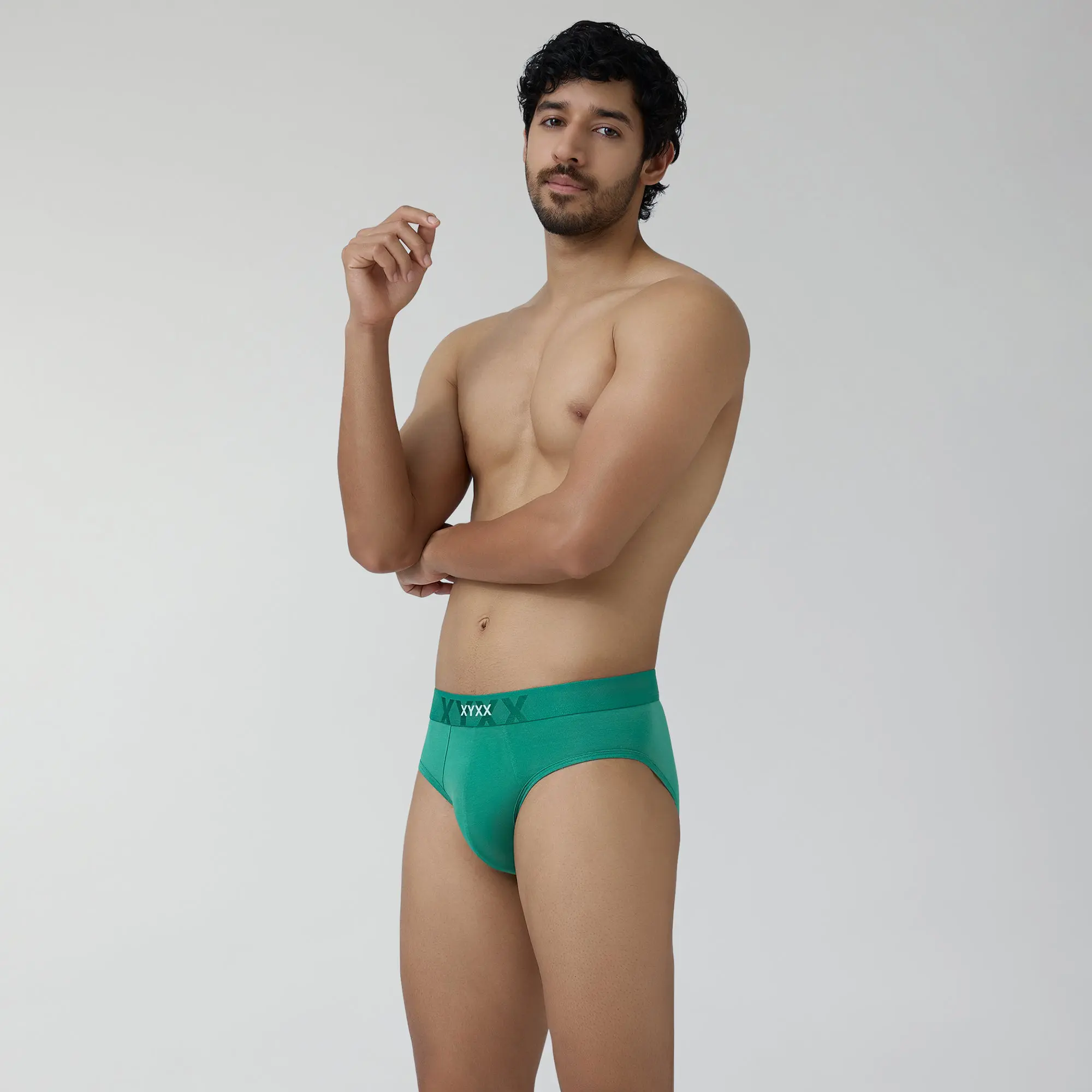 Element Cotton Stretch Briefs Lush Green - Image 5
