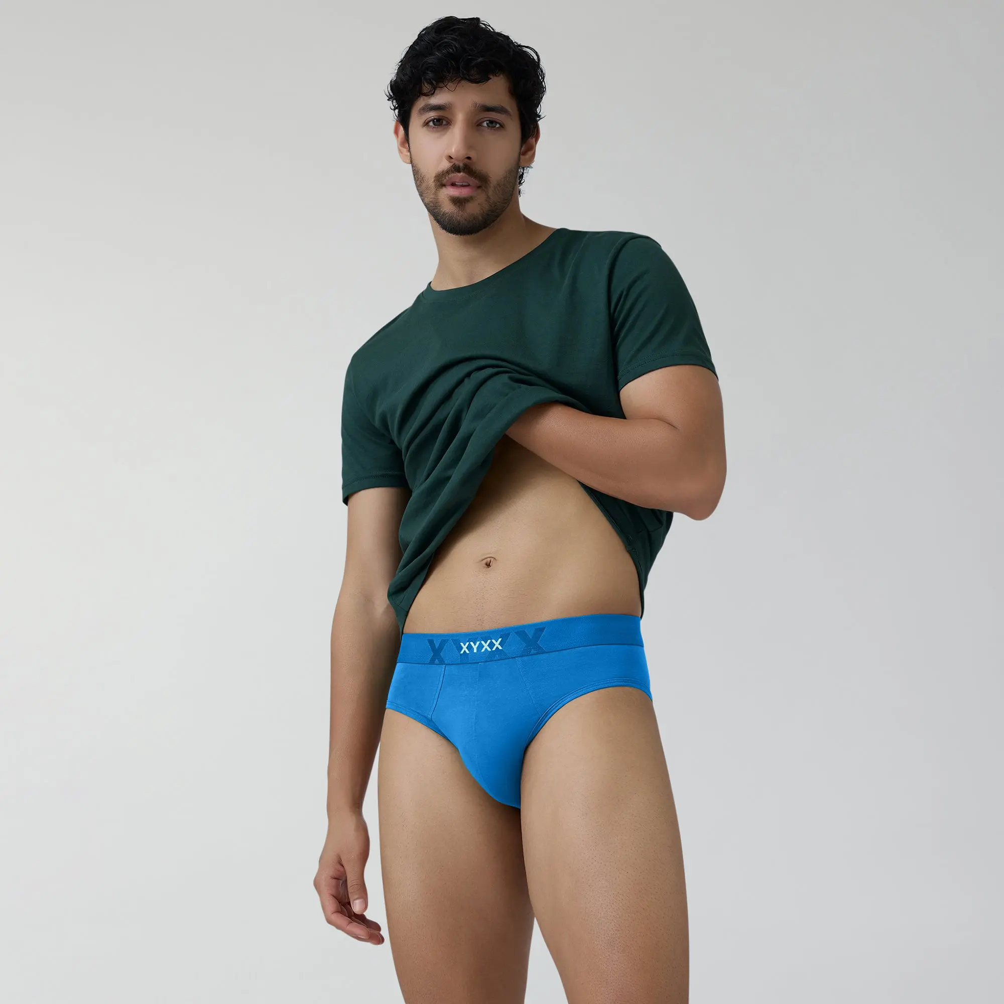 Element Cotton Stretch Briefs Pacific Blue - Image 5