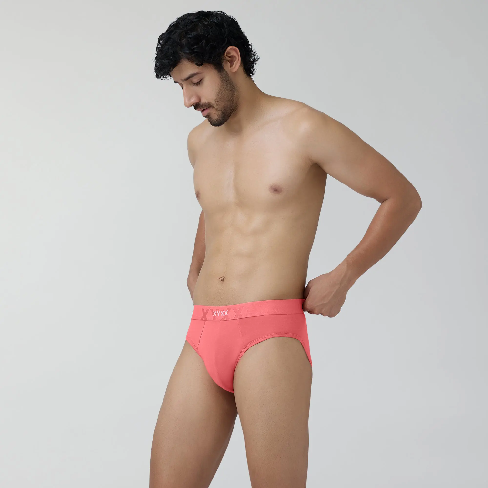 Element Cotton Stretch Briefs Pink Punch - Image 3