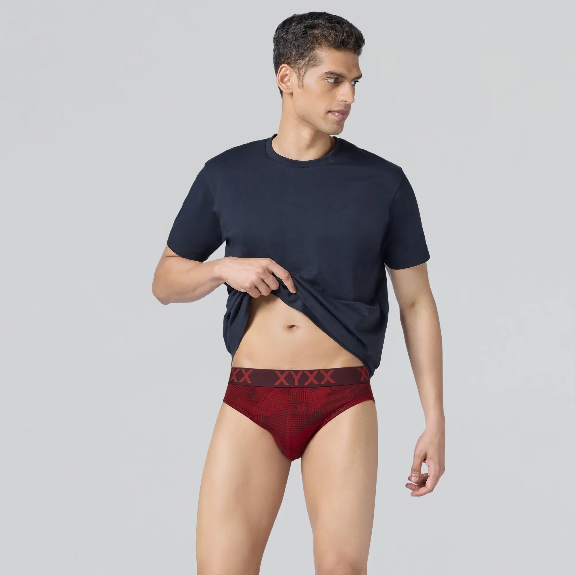 Matrix Cotton-Modal Briefs Code Red - Image 3