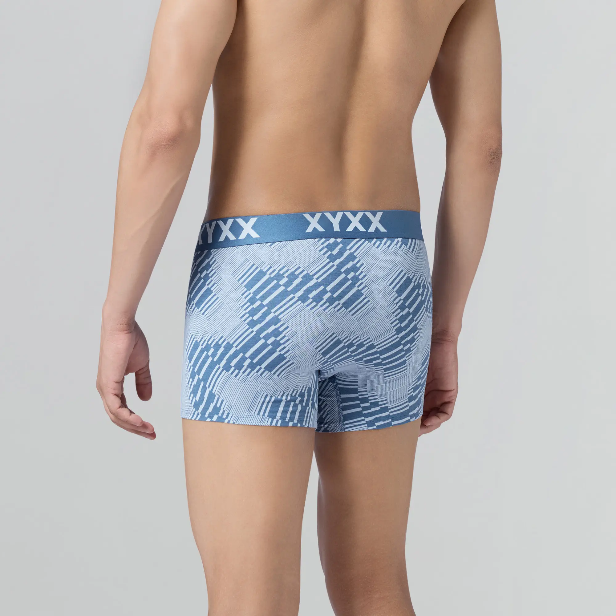 Matrix Cotton-Modal Trunks Cascade Blue - Image 5
