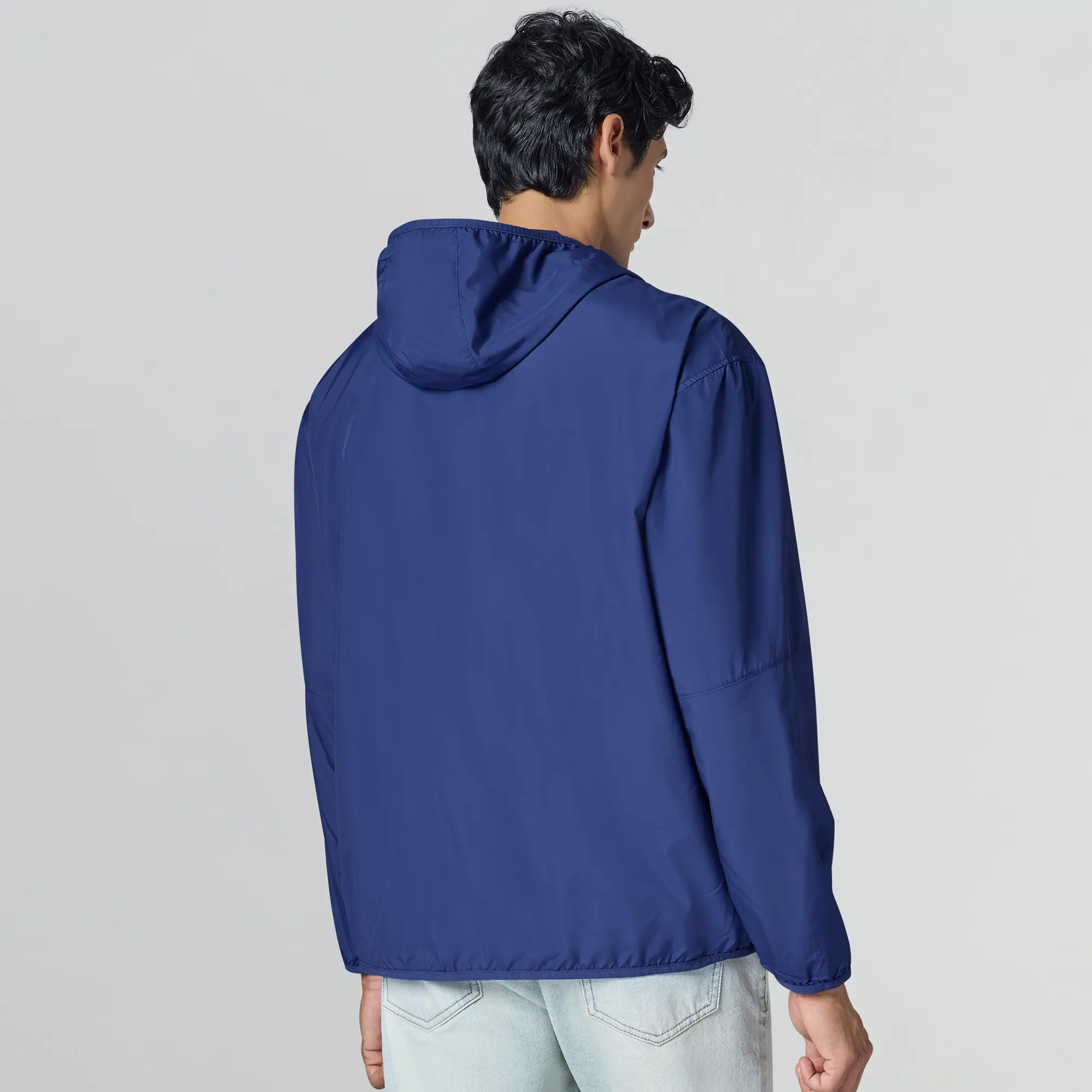 Ozone Polyester Parka Jacket - Estate Blue - Image 6