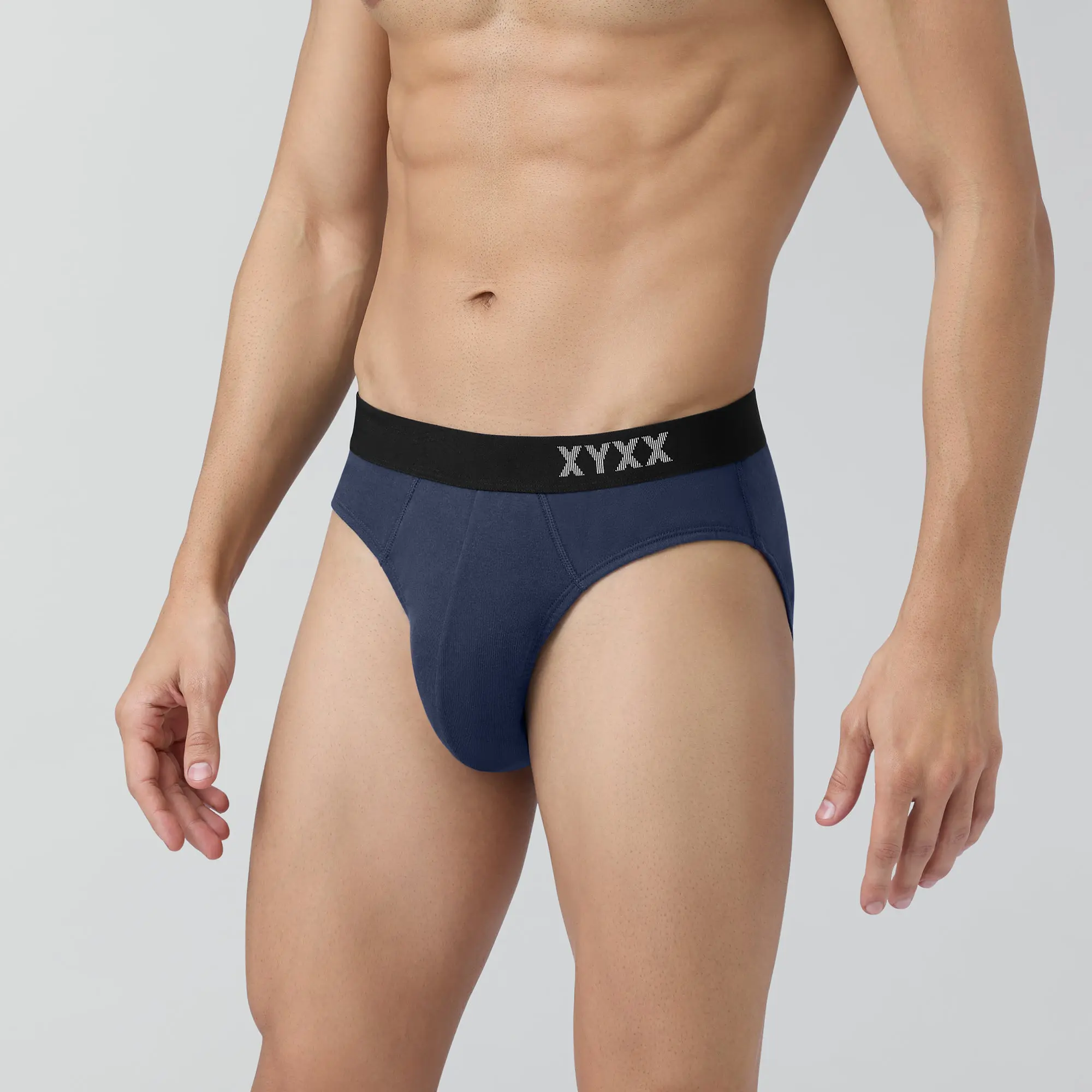 Pace Cotton Rib Briefs Estate Blue - Image 4
