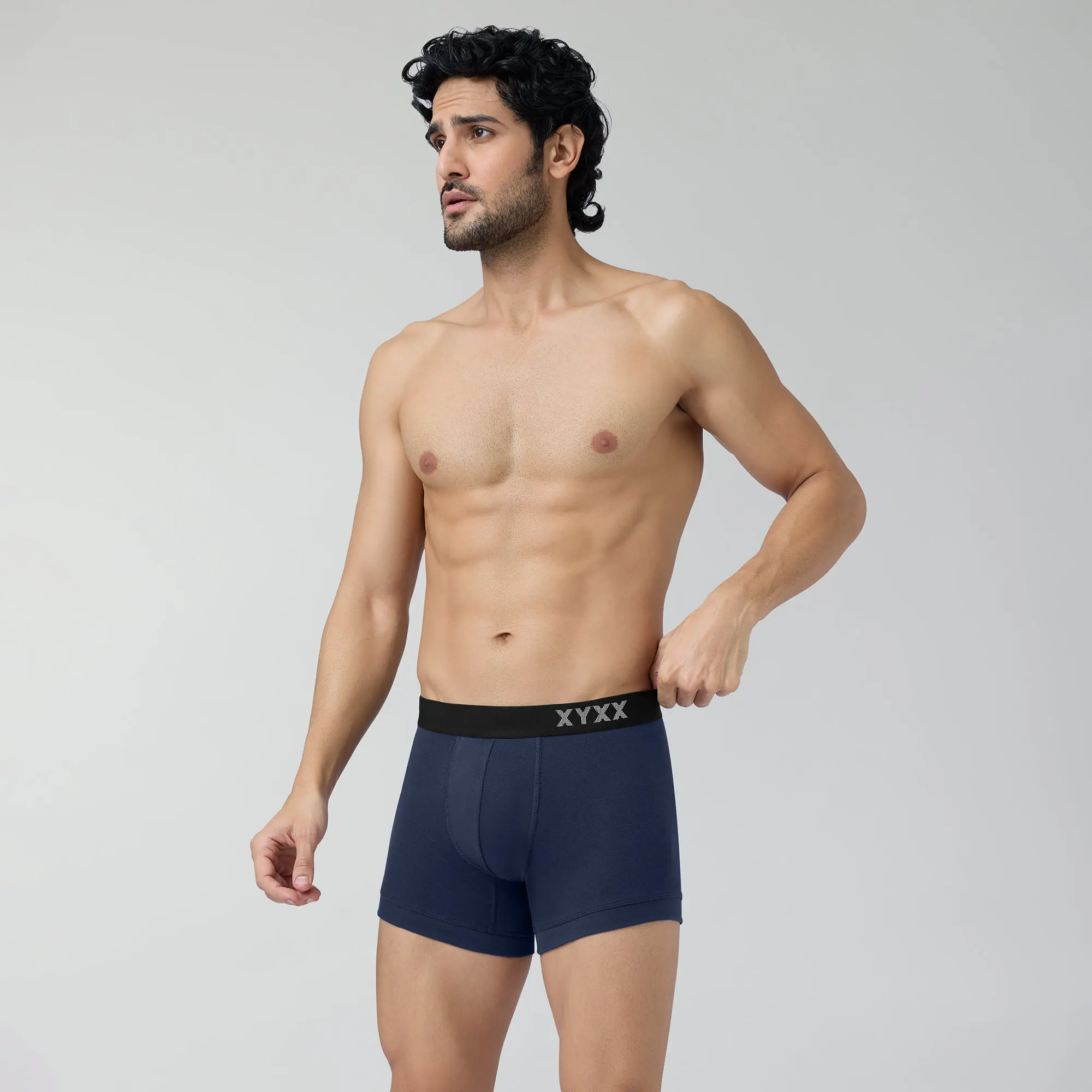 Pace Cotton Rib Trunks Estate Blue - Image 3