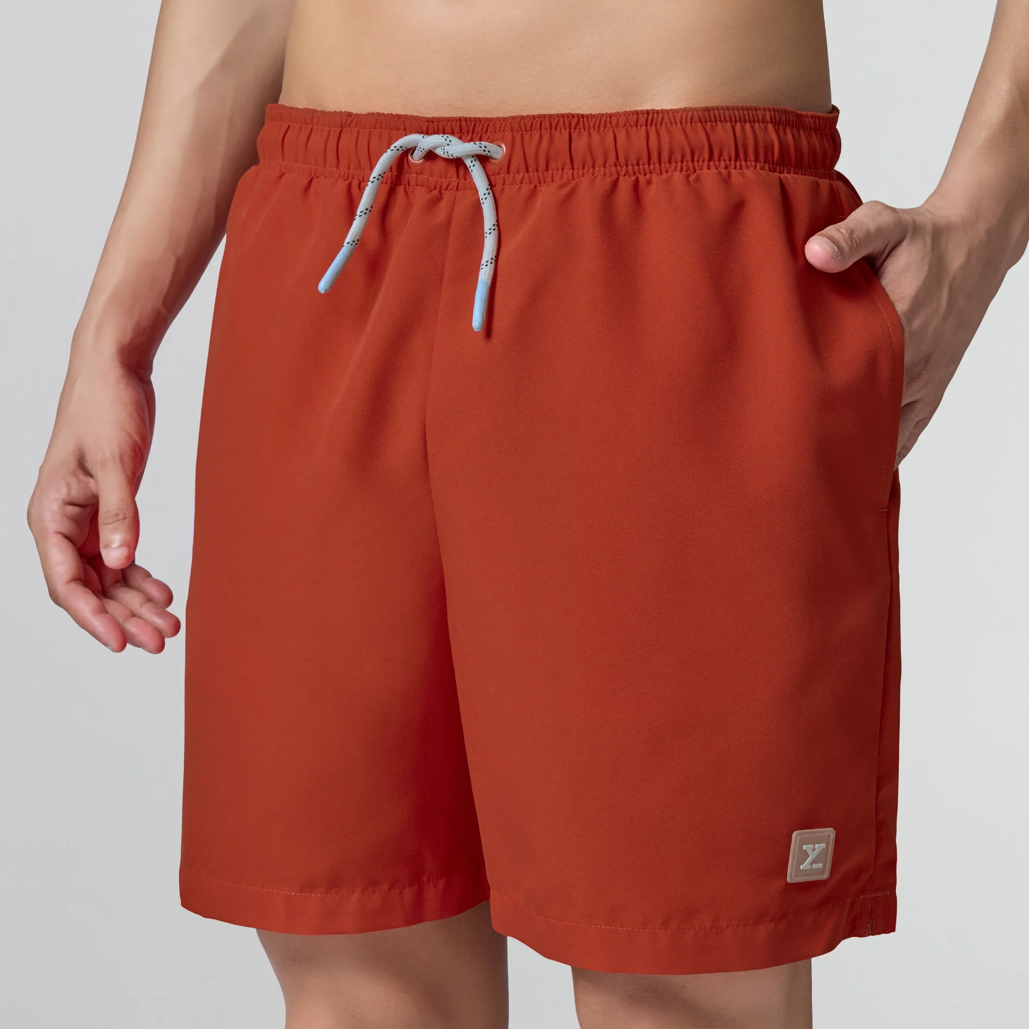 Aqua Swim Shorts Candy Red - Image 5