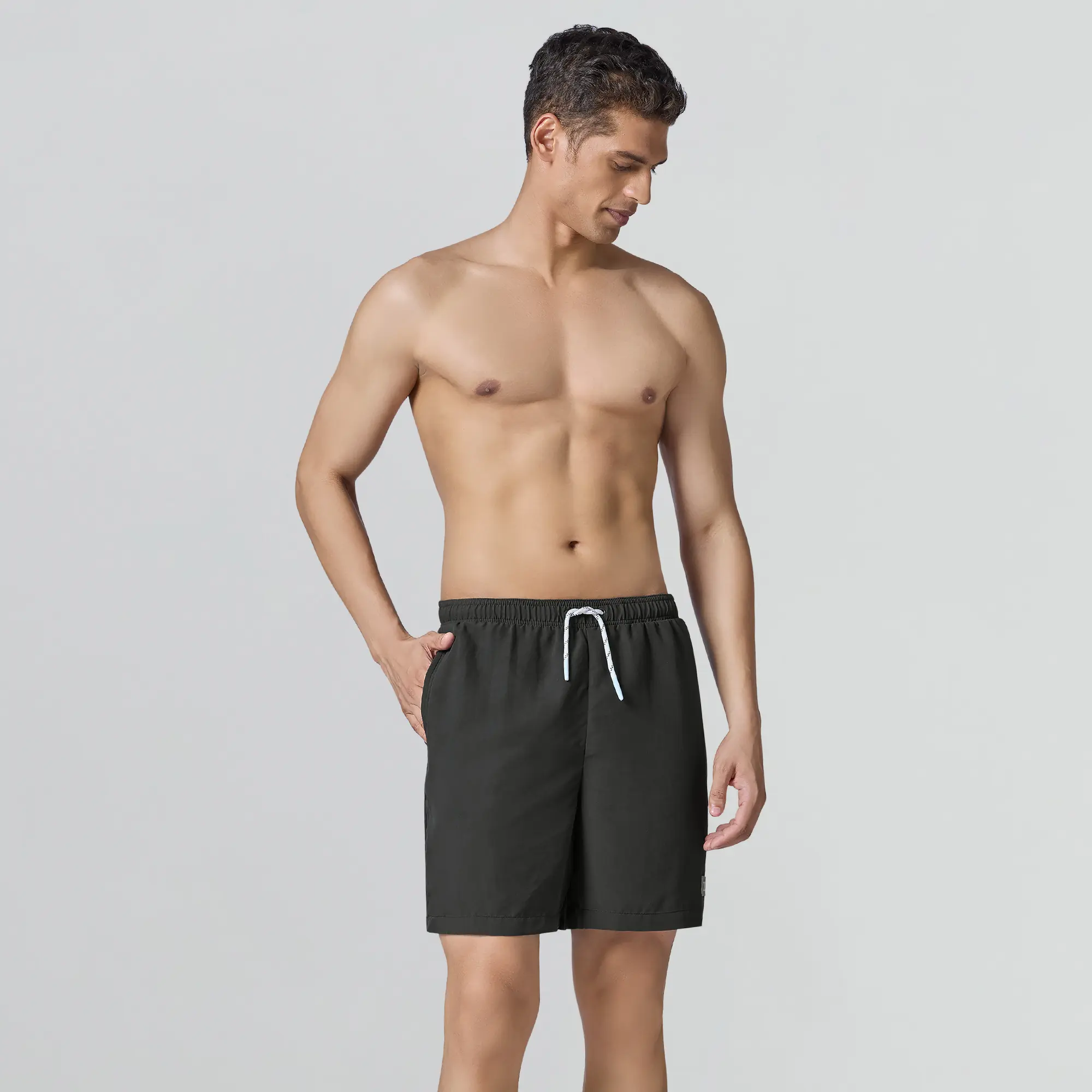 Aqua Swim Shorts Smoke Black - Image 4