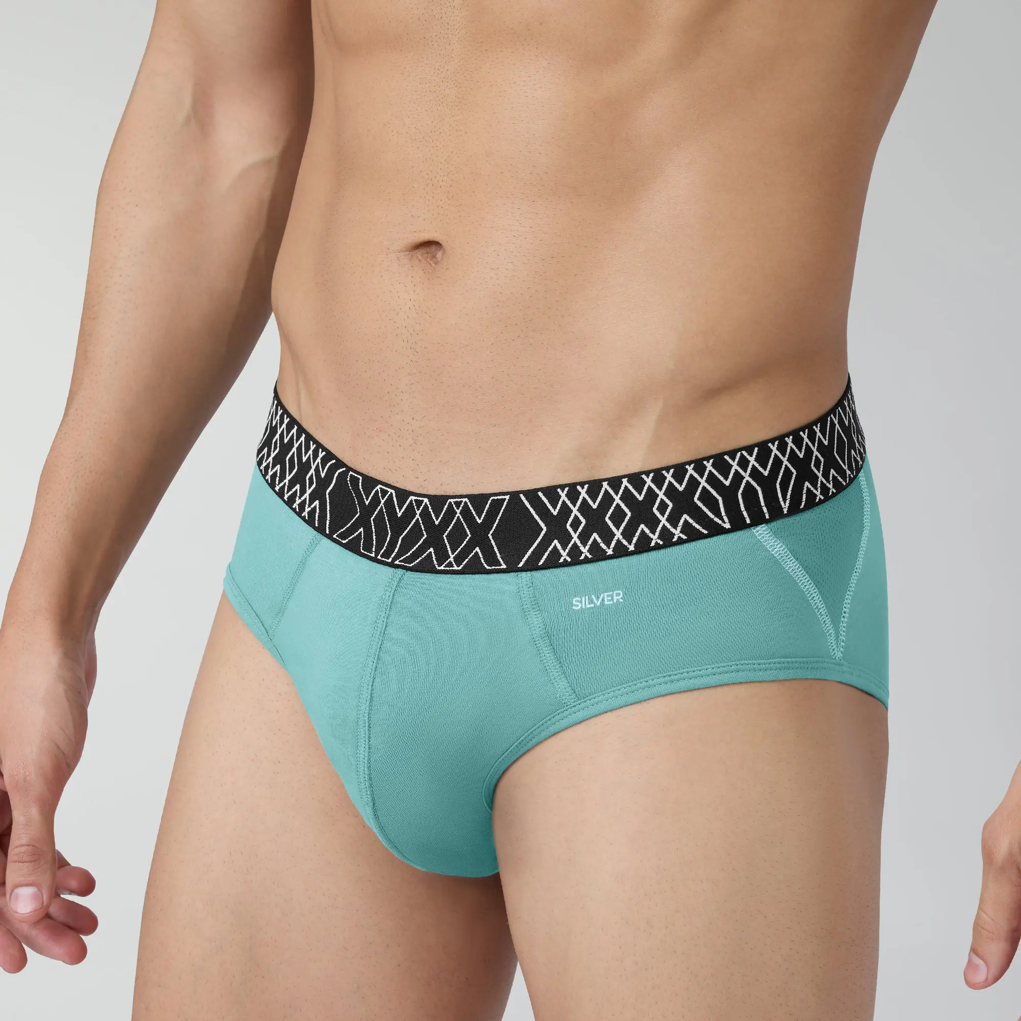 Sprint Cotton Stretch Briefs Atlas Blue - Image 5