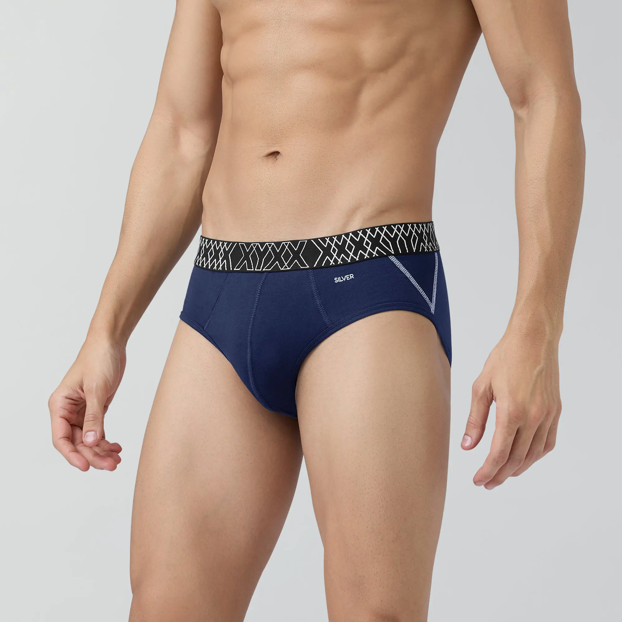 Sprint Cotton Stretch Briefs Midnight Blue - Image 5