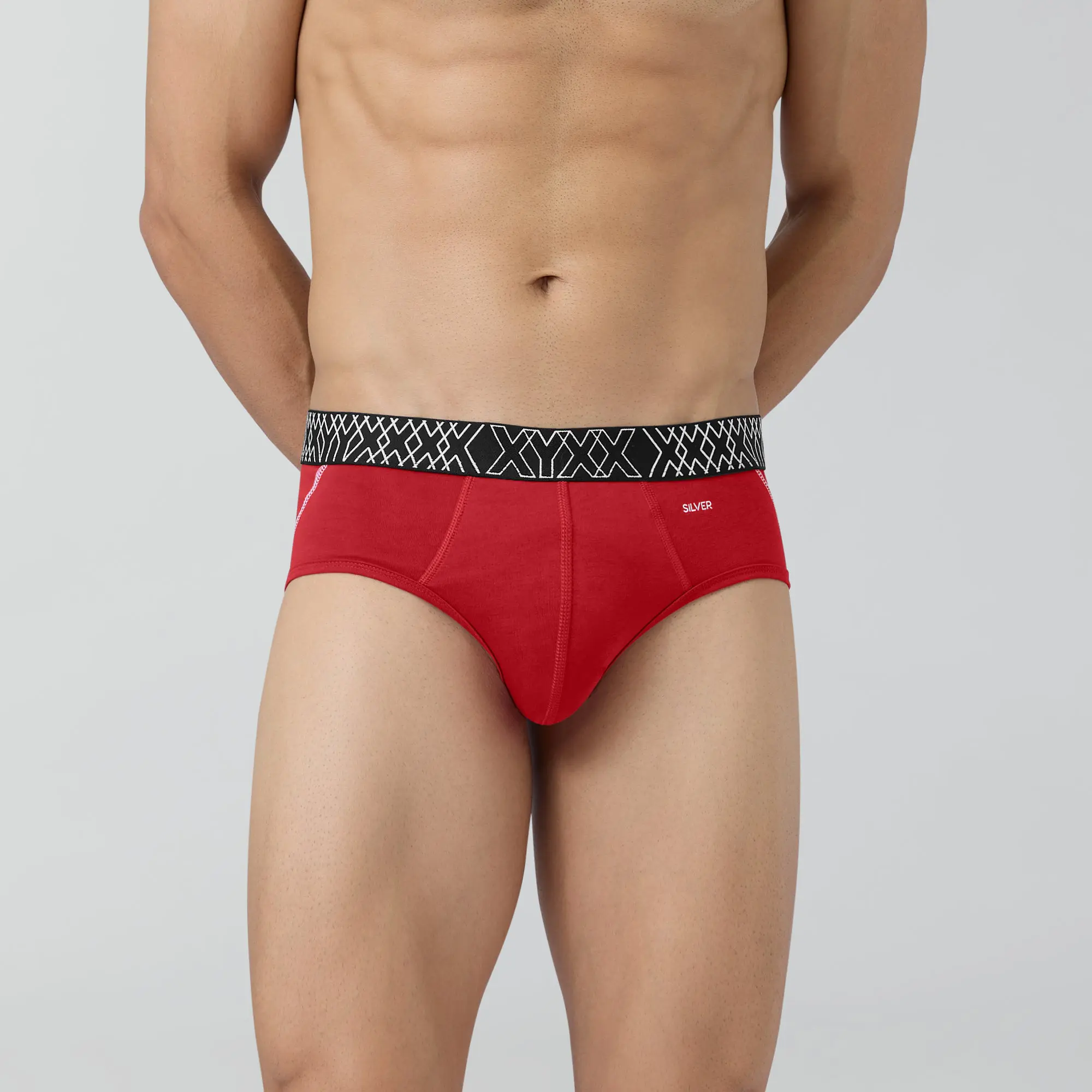 Sprint Cotton Stretch Briefs Rio Red - Image 2
