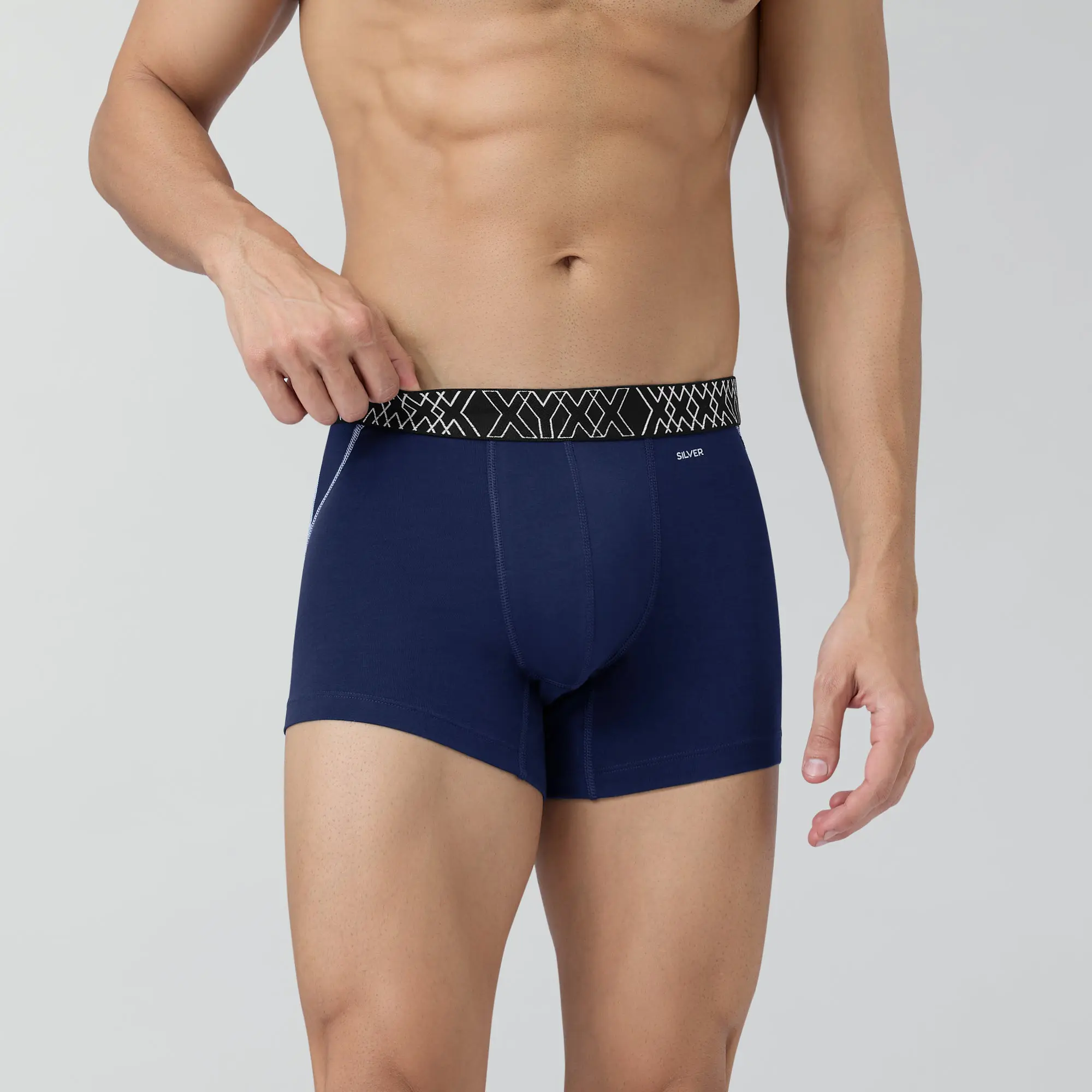 Sprint Cotton Stretch Trunks Midnight Blue - Image 2
