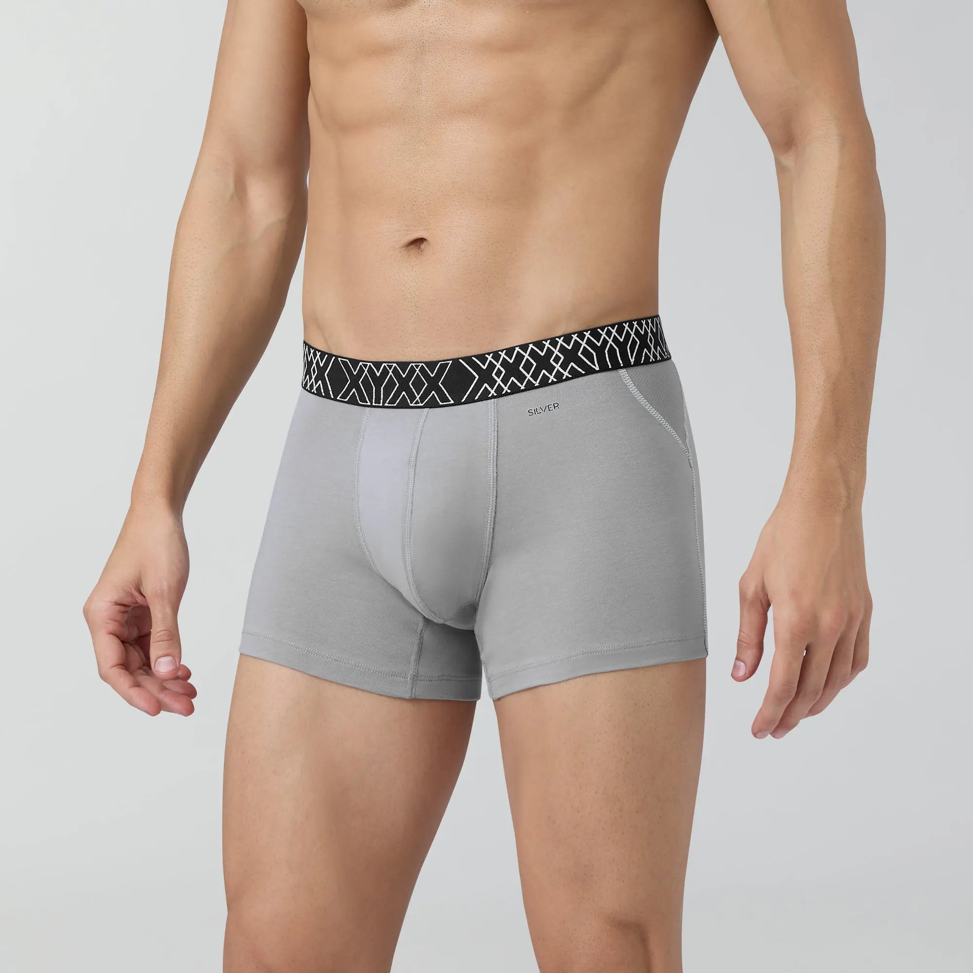 Sprint Cotton Stretch Trunks Opal Grey - Image 6