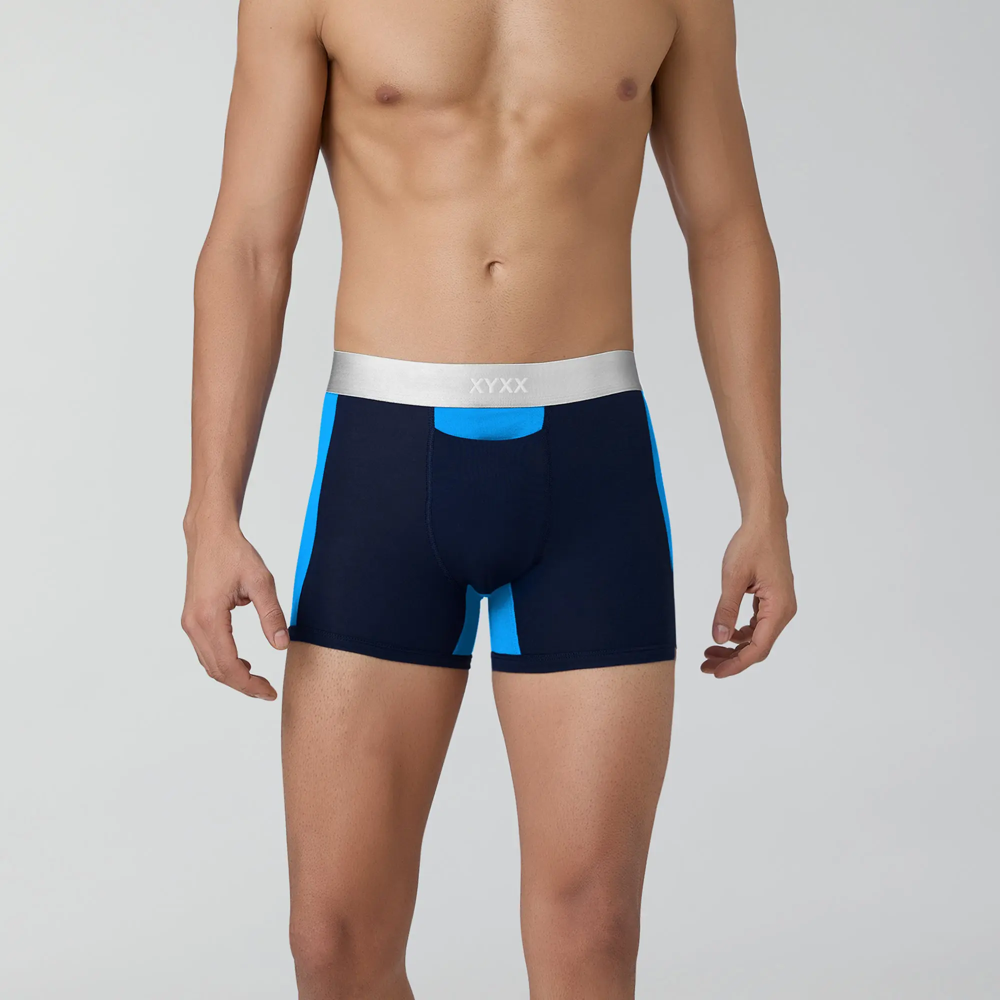 Illuminati Modal Trunks Blue Black Duo Blue (Pack of 3) - Image 6