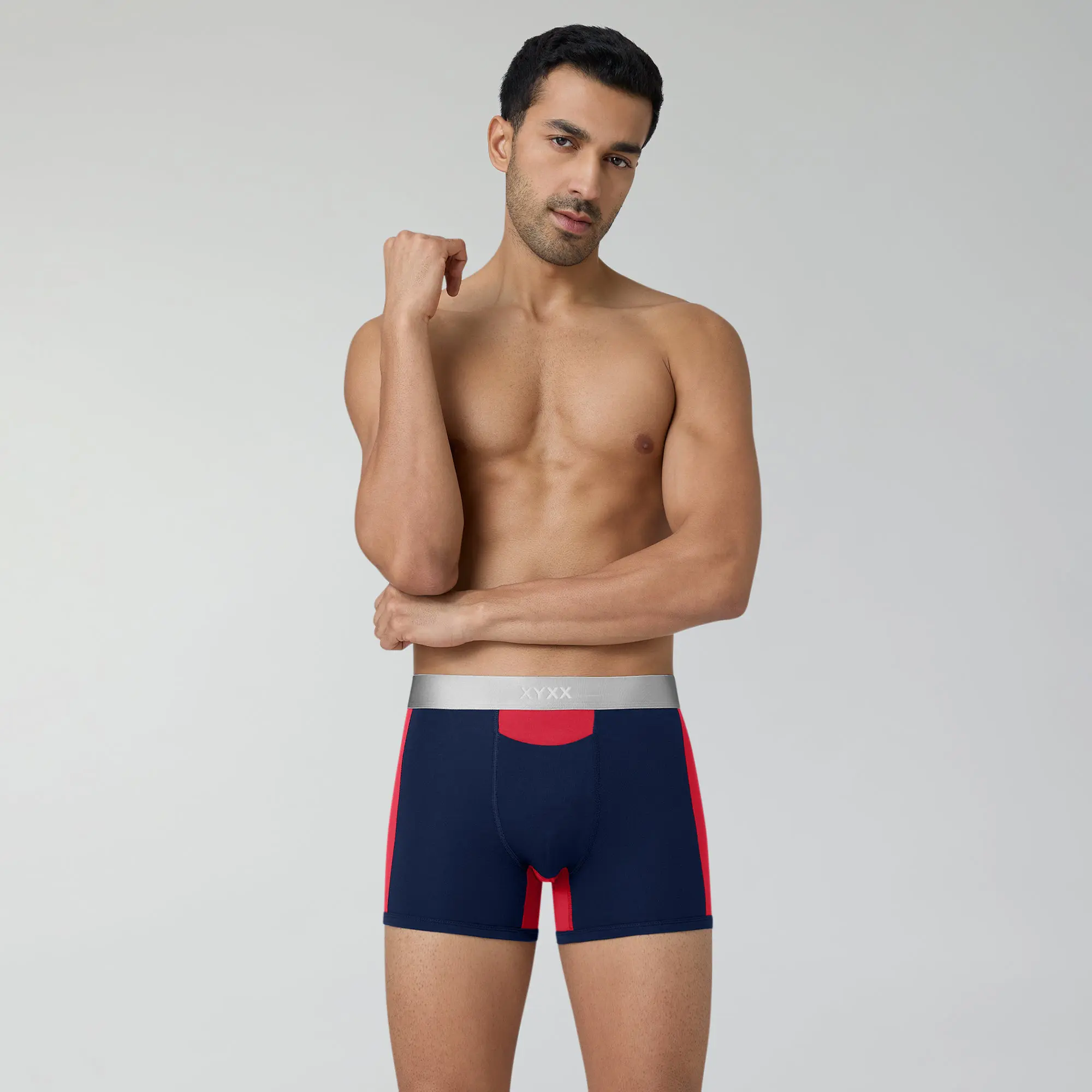 Illuminati Modal Trunks Black Blue Duo Blue (Pack of 3) - Image 3
