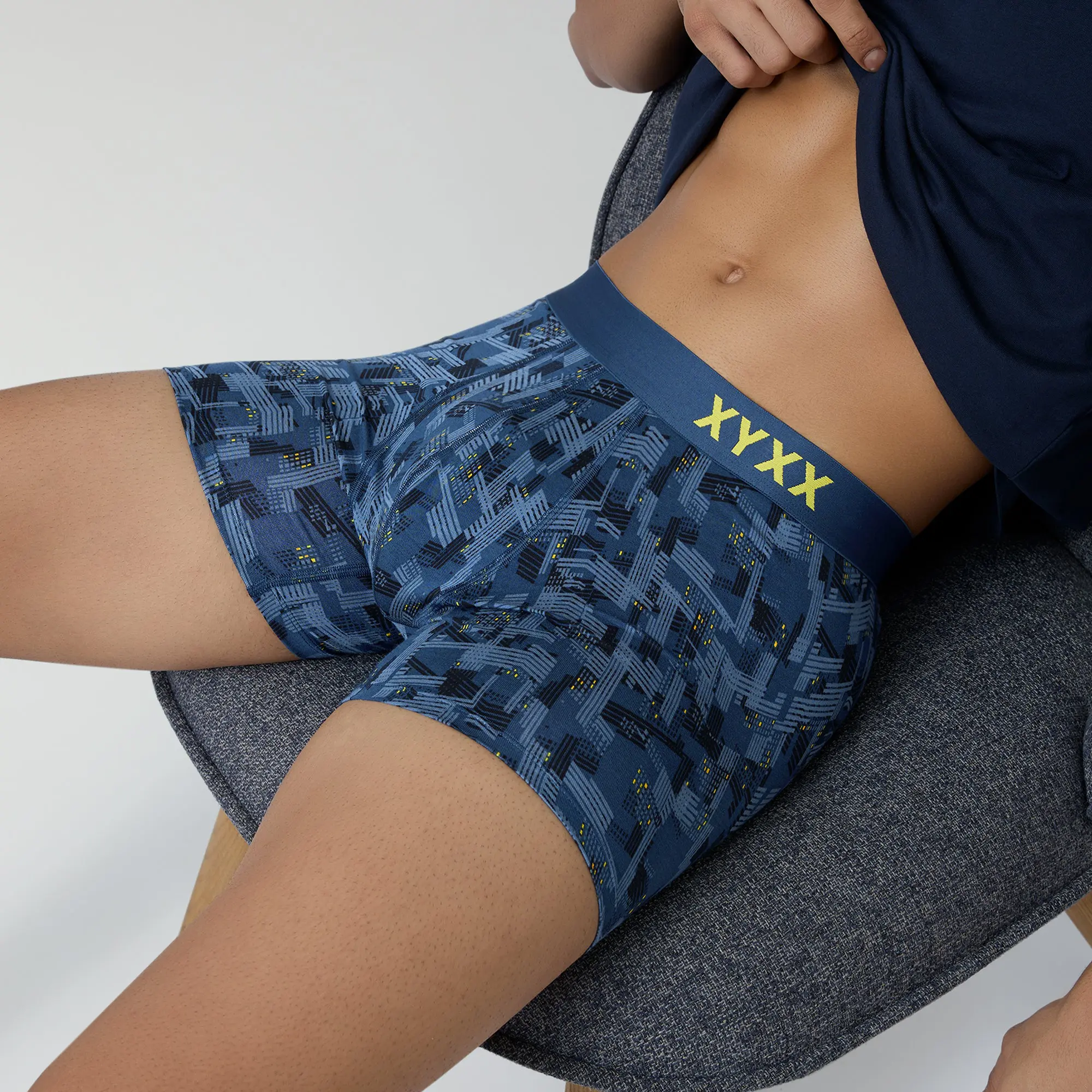 Urbane Modal Trunks Cityscape Blue