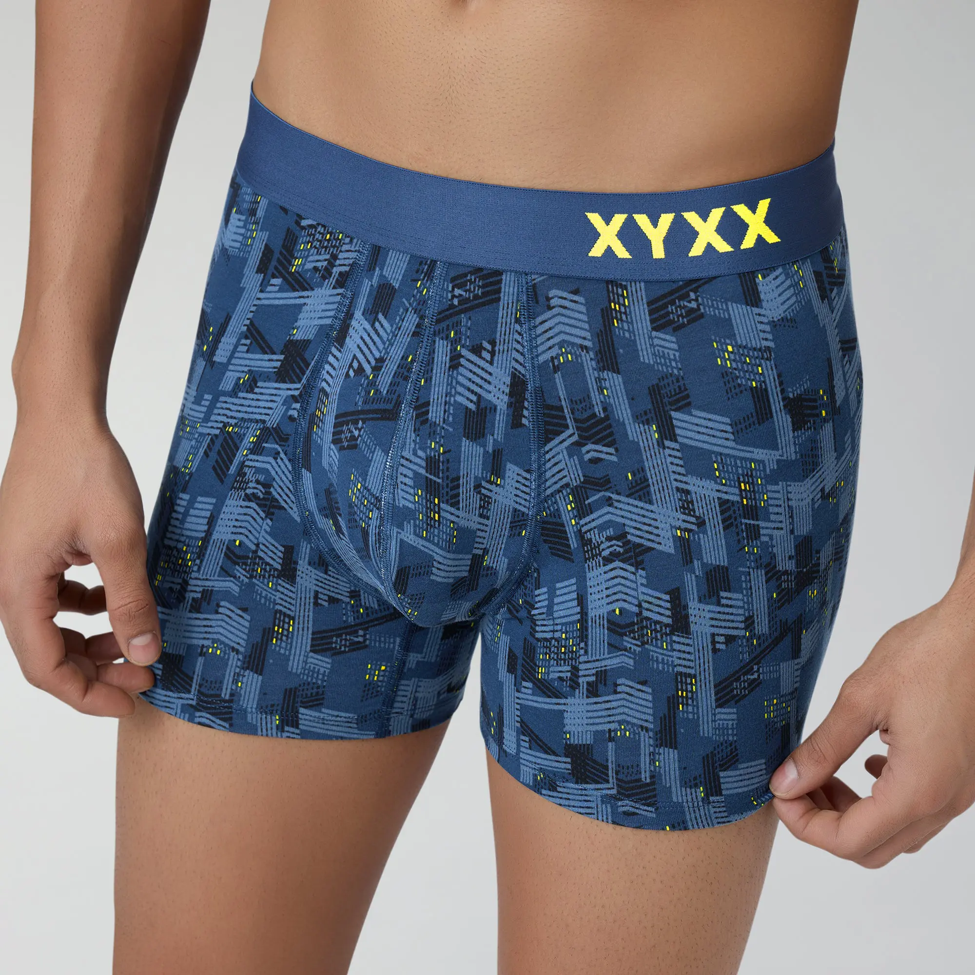 Urbane Modal Trunks Cityscape Blue - Image 6