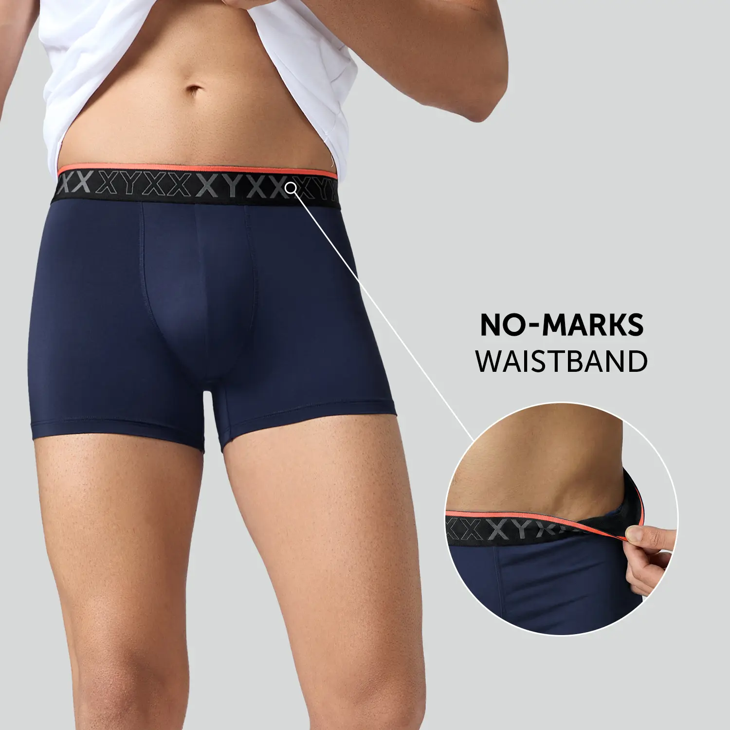 Zest Tactel Trunks Navy Blue - Image 3