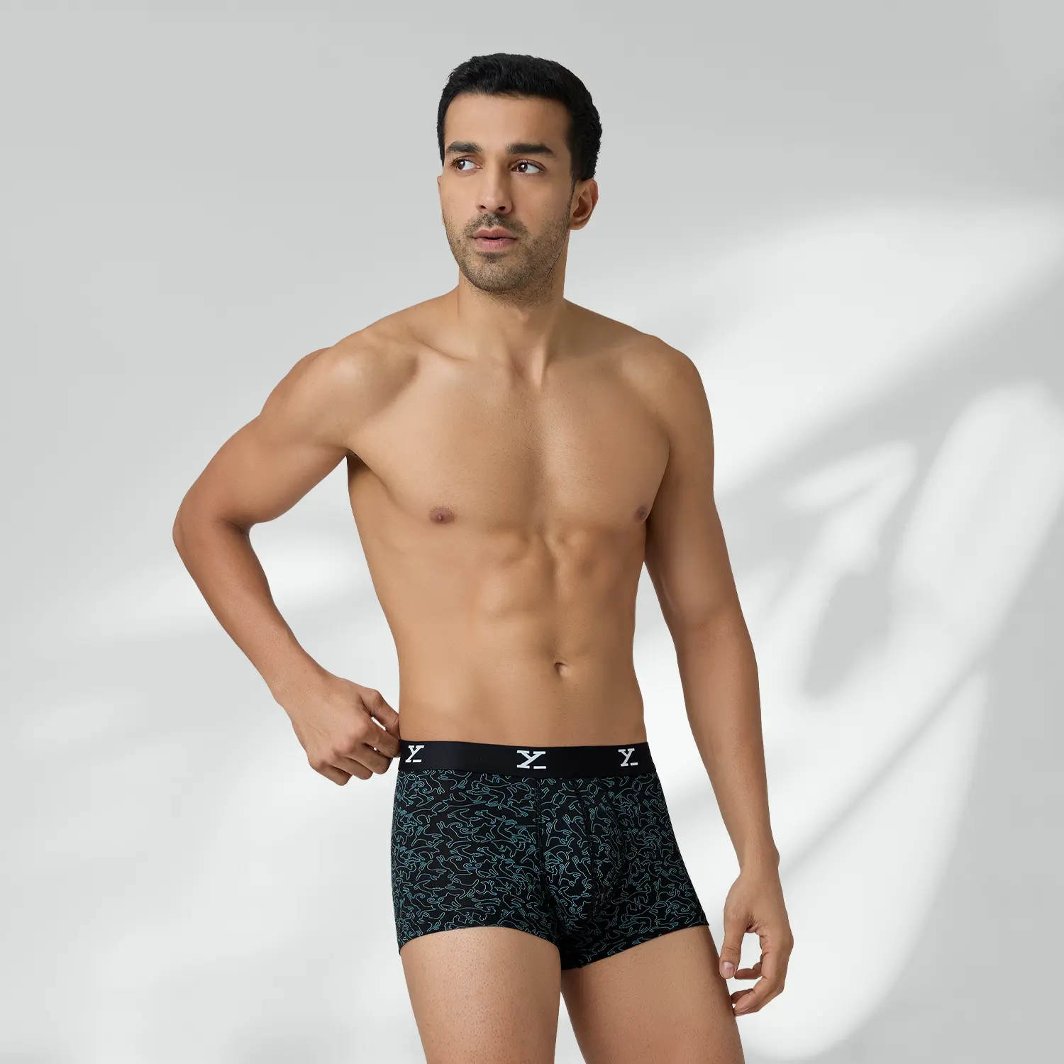 Shuffle Briefs Blue Green Black (Pack of 3) - Image 2